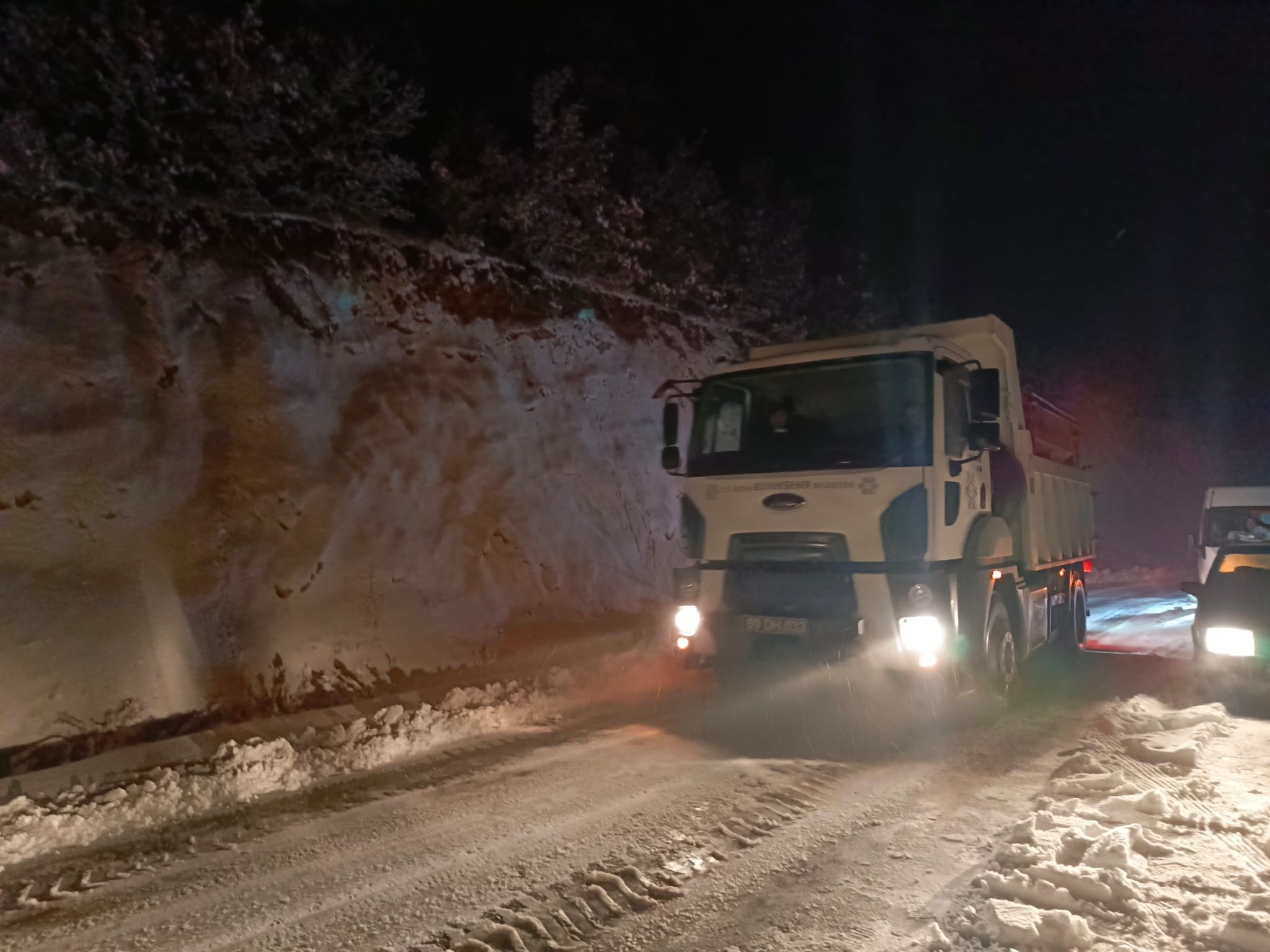 Başkan Çerçioğlu: Karla mücadele çalışmalarımız devam ediyor