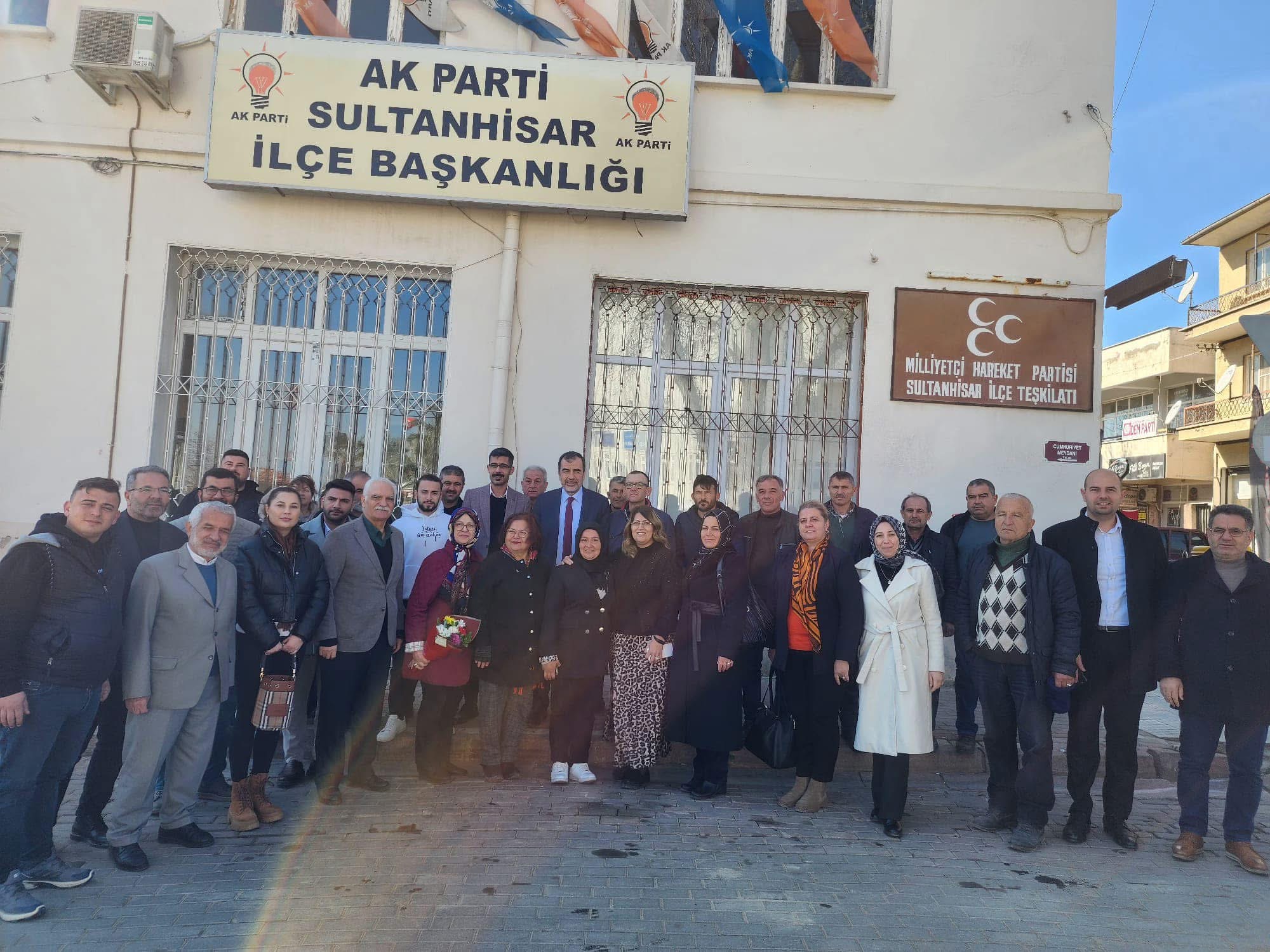 Başkan Erdem’den Sultanhisar’a ziyaret