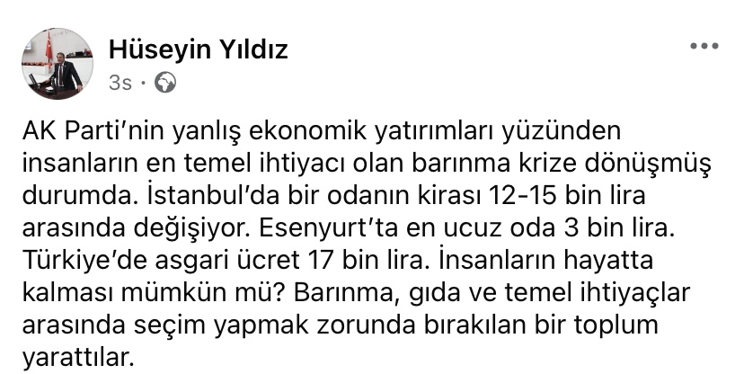 CHP’li Aydın vekili bu kez fena saçmaladı! AK Parti’yi eleştirirken alay konusu oldu