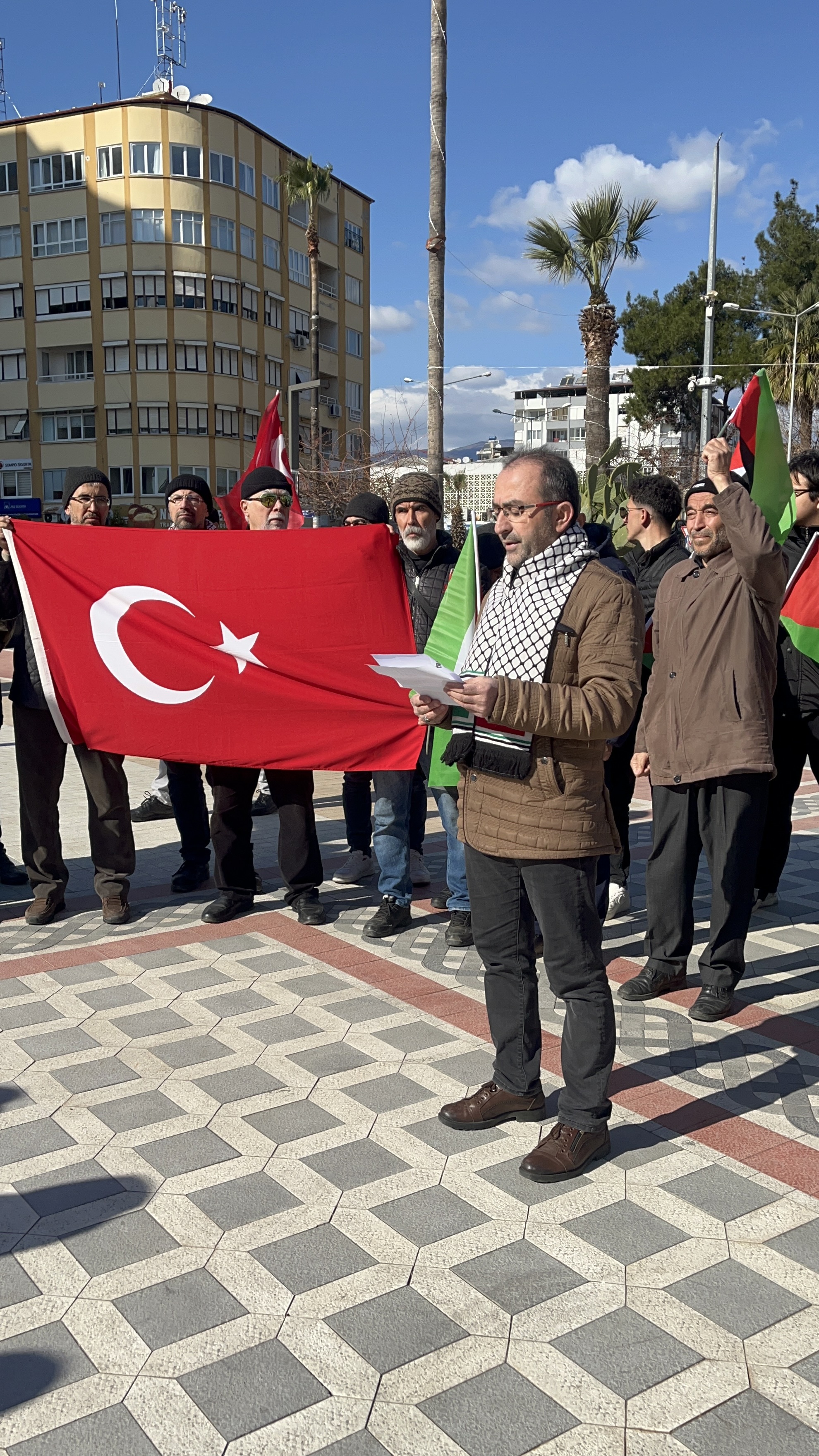 Saadet Partisi Nazilli’den ABD ve İsrail’e sert tepki! “Gazze Gazzelilerindir”