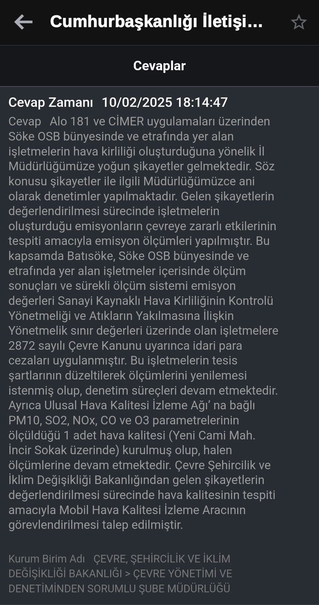 Sokedeki Hava Kirliligi Soruna Sonunda Bakanlik El Atti Sokede Hava Kirliligi Hat Safhaya Ulasti Sokede Havayi Kirletenlere Ceza Yagdi 543683 44D89863Fe1C5Bed3Fe3F0D55F6A8D0E