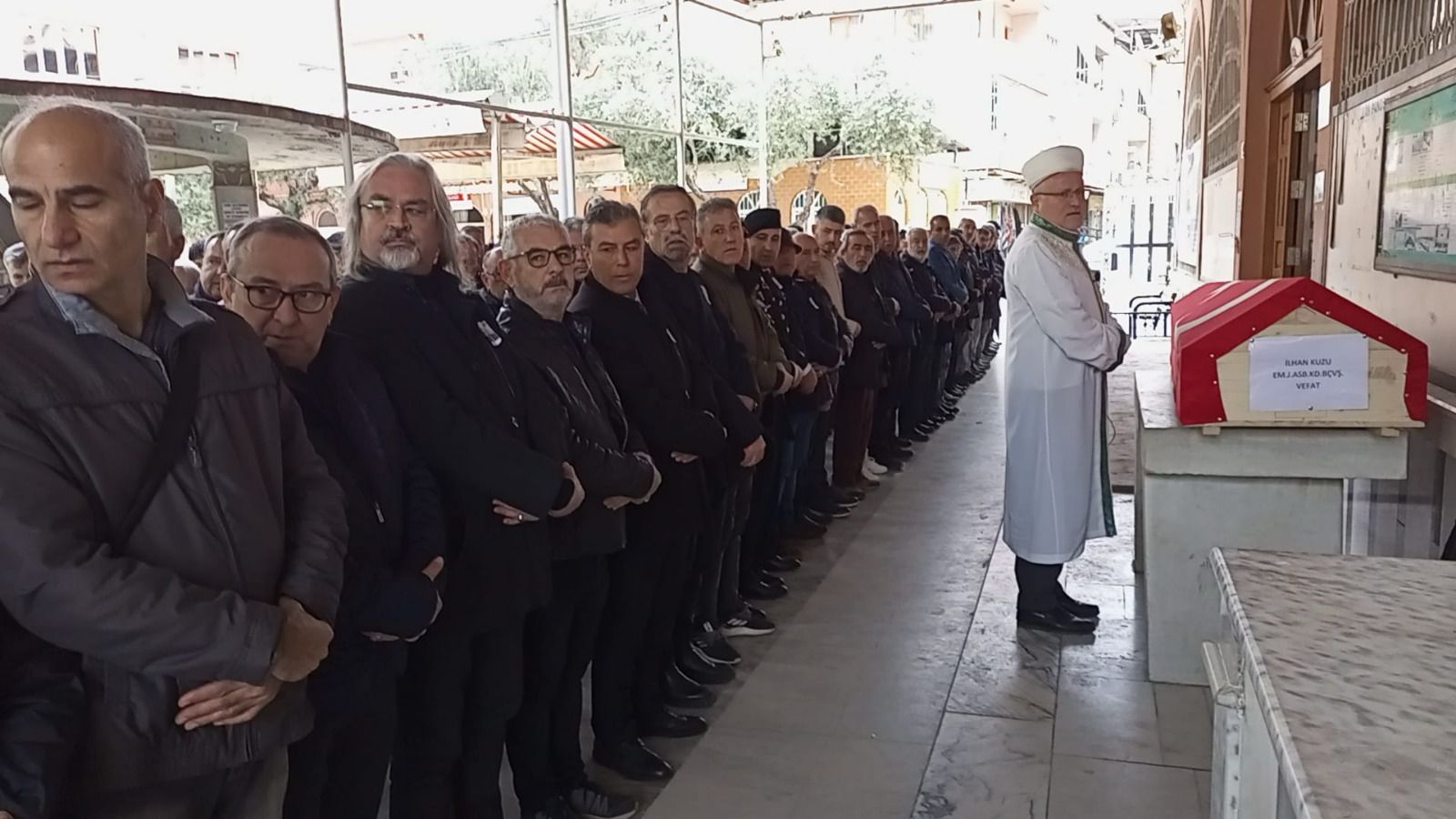 Nazilli’de Emekli Astsubay hayatını kaybetti: Askeri törenle uğurlandı 