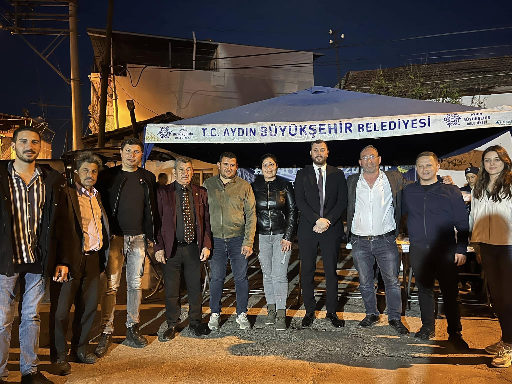 Erbeyli’deki iftar programına yoğun katılım