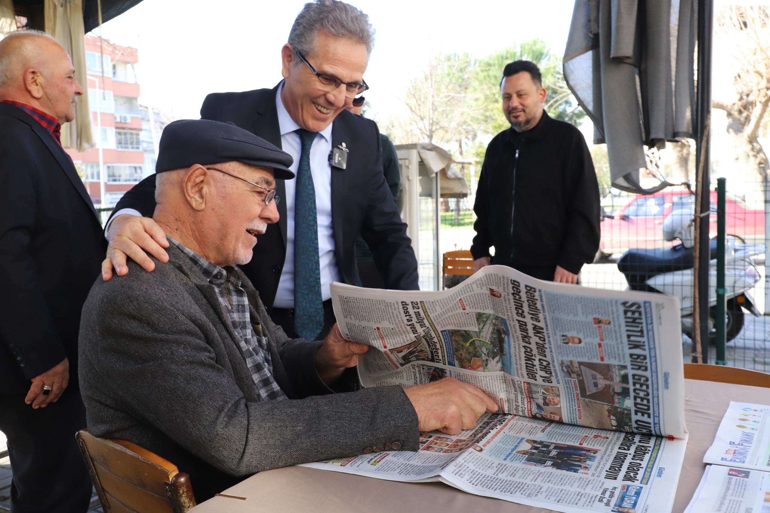 Başkan Tetik, altyapı çalışmasını sahada inceledi