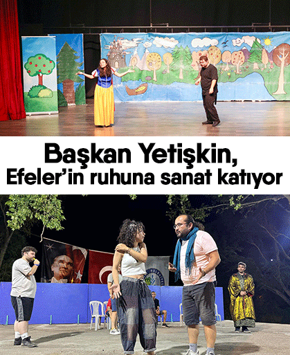 Başkan Yetişkin, Efeler’in ruhuna sanat katıyor