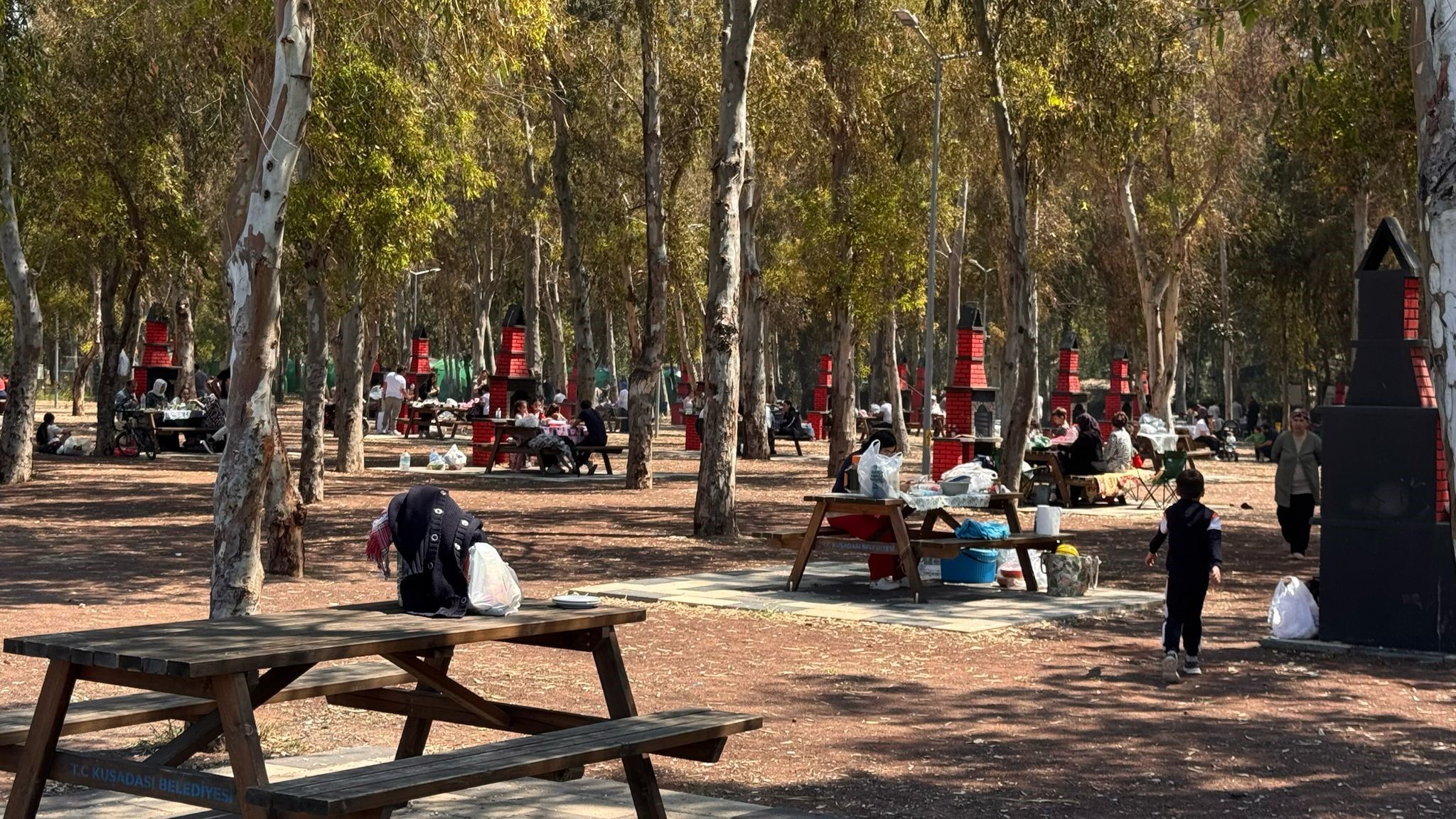 Kuşadası’nda piknik keyfi