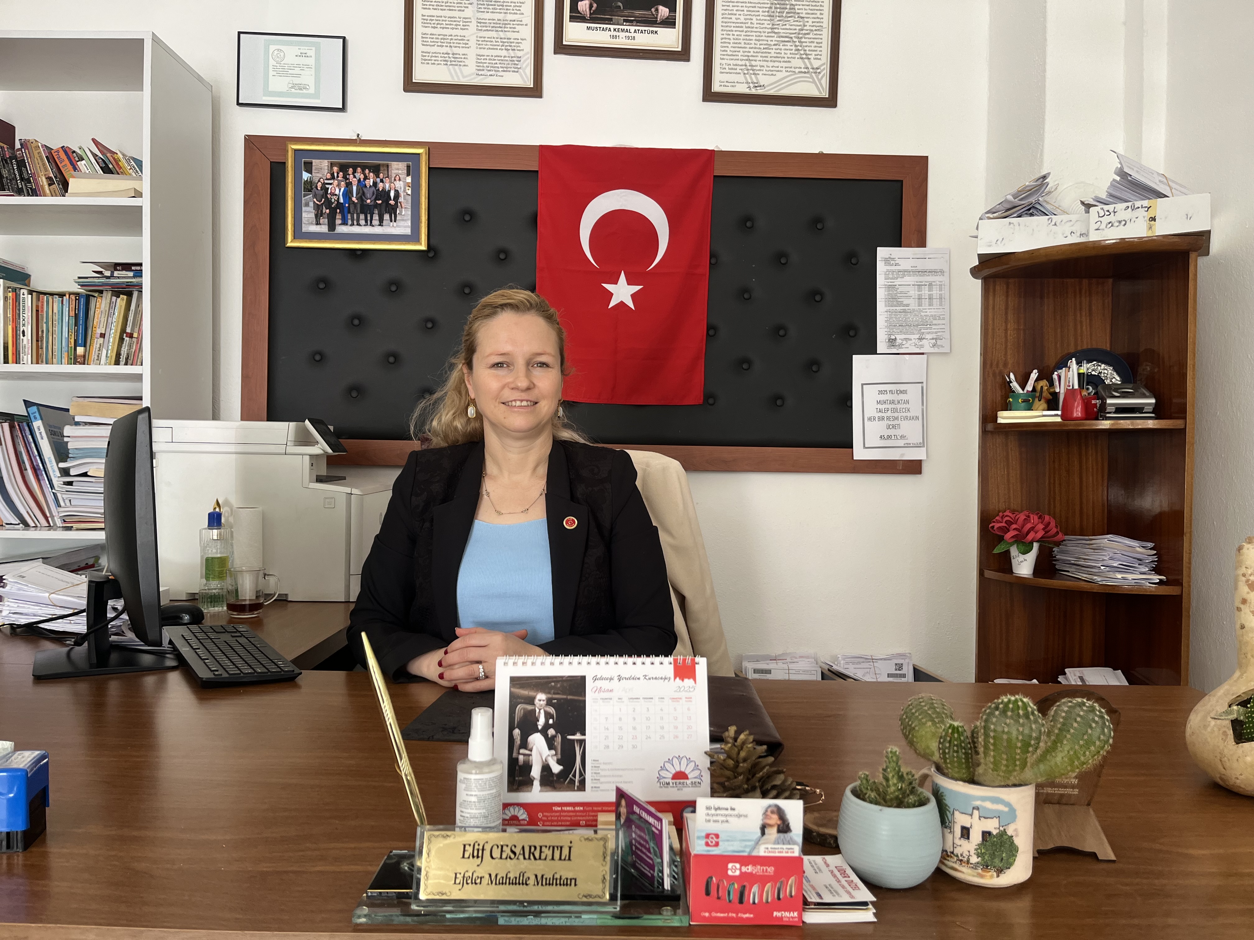 Aydın’da 23 bin kişilik mahalleye kadın eli değiyor 
