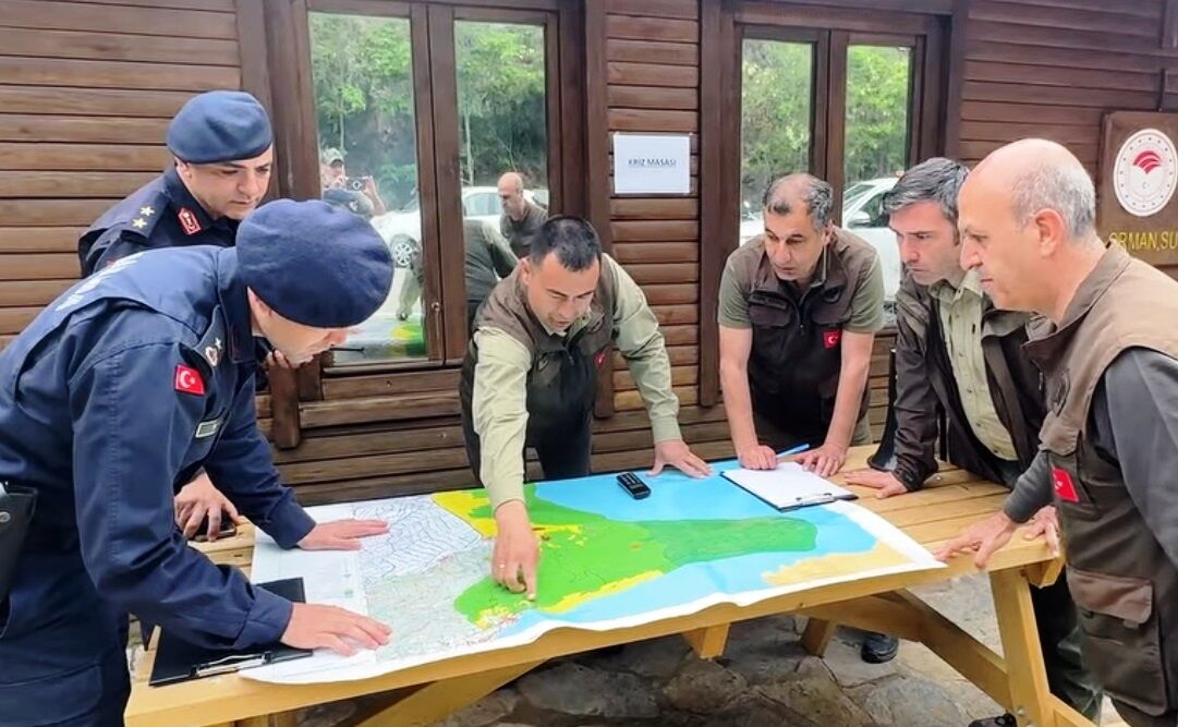 Aydın’ın milli parkında orman yangını teyakkuzu başladı