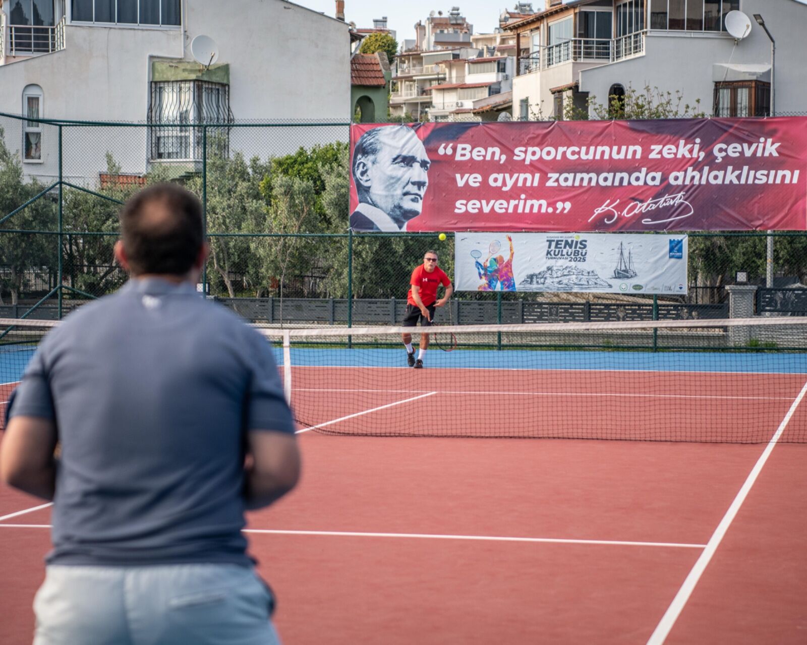 Kuşadası Tenis Kulubü’nde ilk turnuva heyecanı