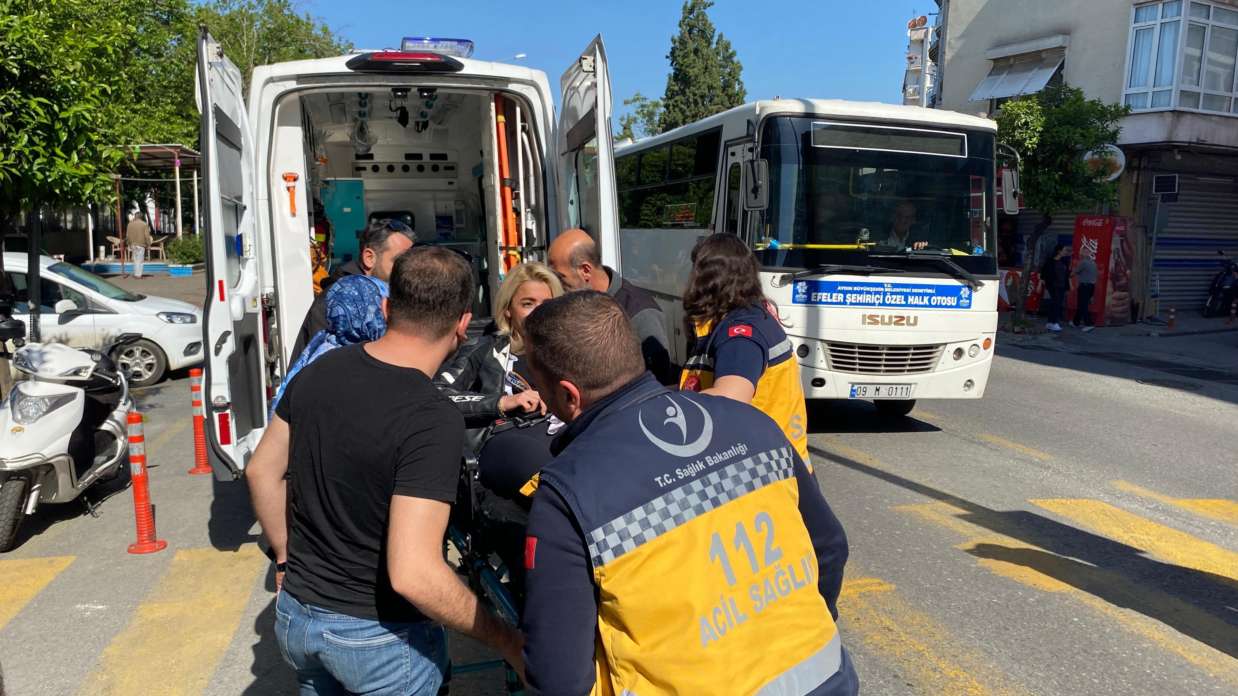 Aydın’da otomobille motosiklet çarpıştı: 1 yaralı 
