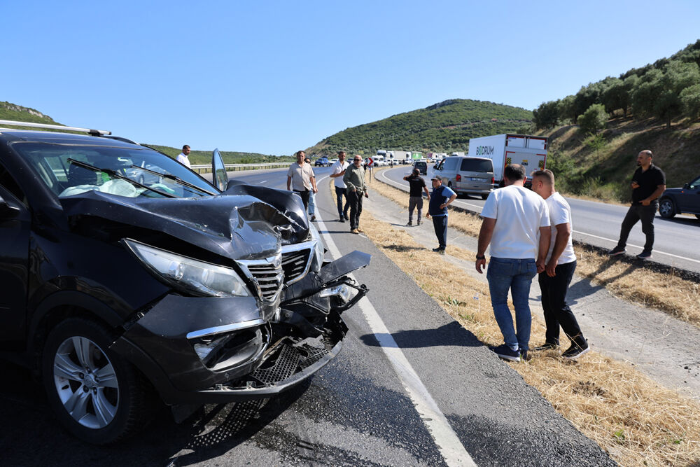 Kara yolunda en sonunda bu da oldu! Sürücüler neye uğradığını şaşırdı