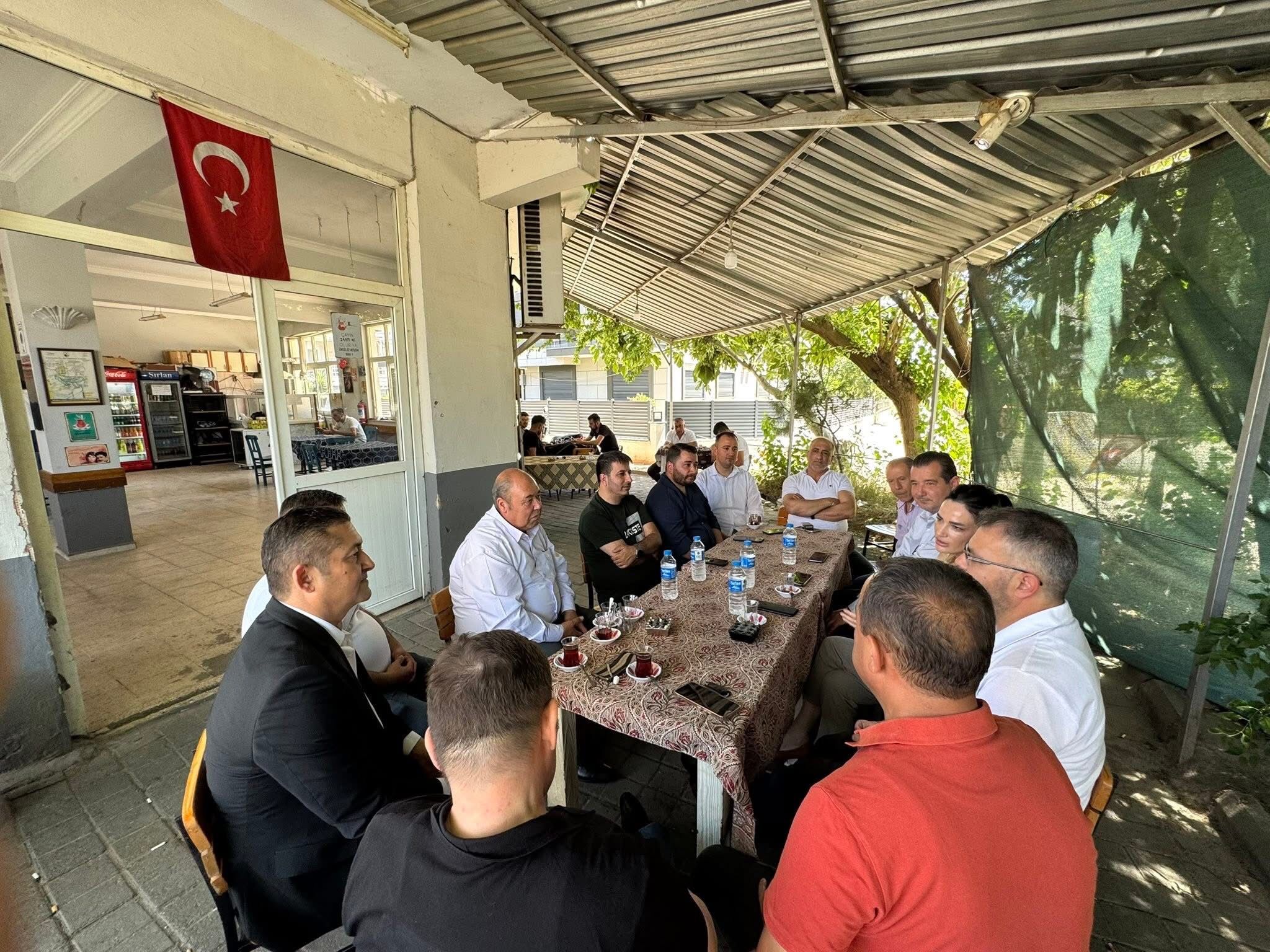 AK Partili vekiller şoför esnafının sorunlarını dinledi
