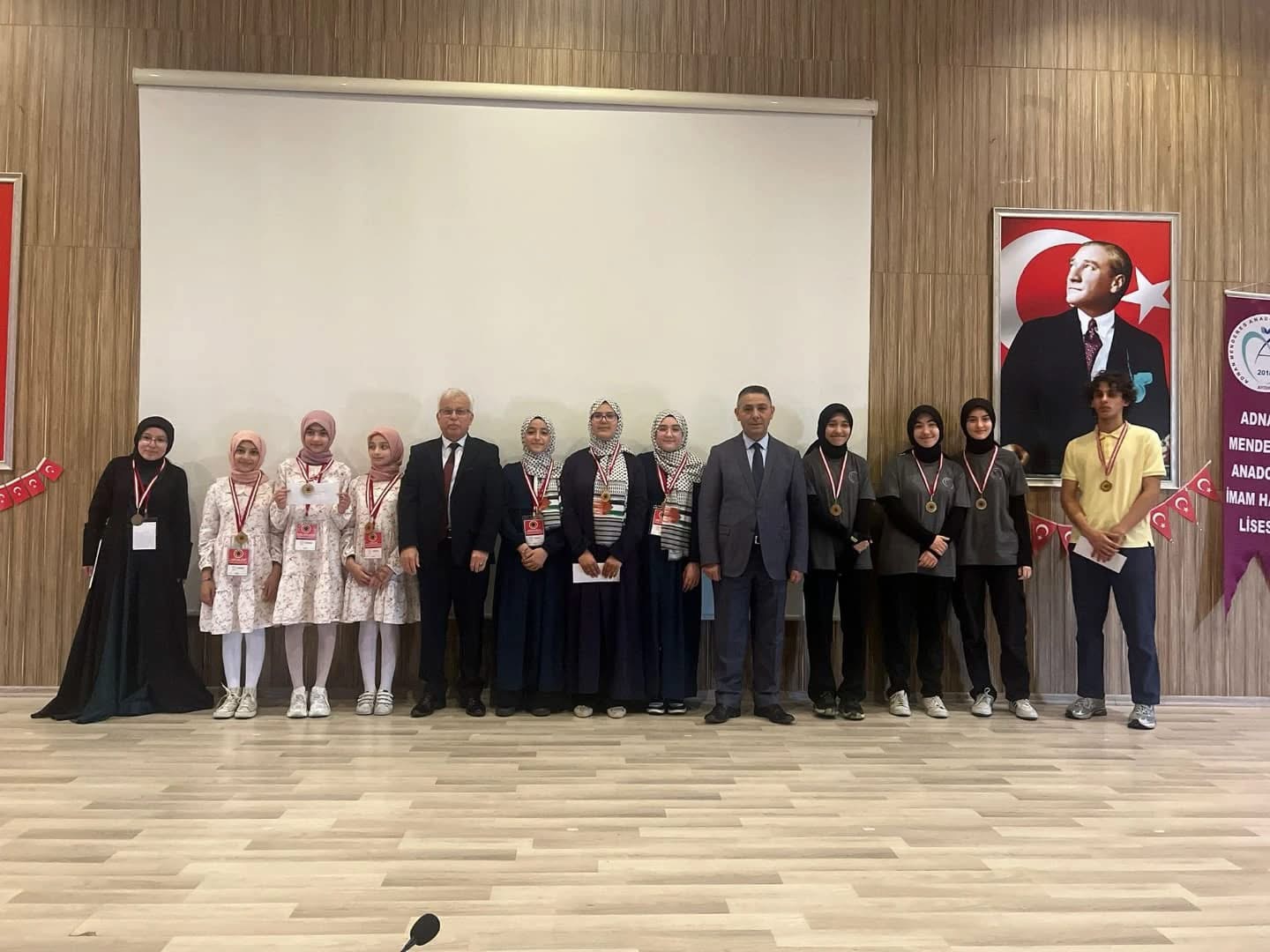 Aydinda Arapca Bilgi Yarismasi Tamamlandi Dereceye Giren Ogrencilere Odul Dagitildi 566625 72Bf192Aa86Ad6F1747A542Fcae1Edbc