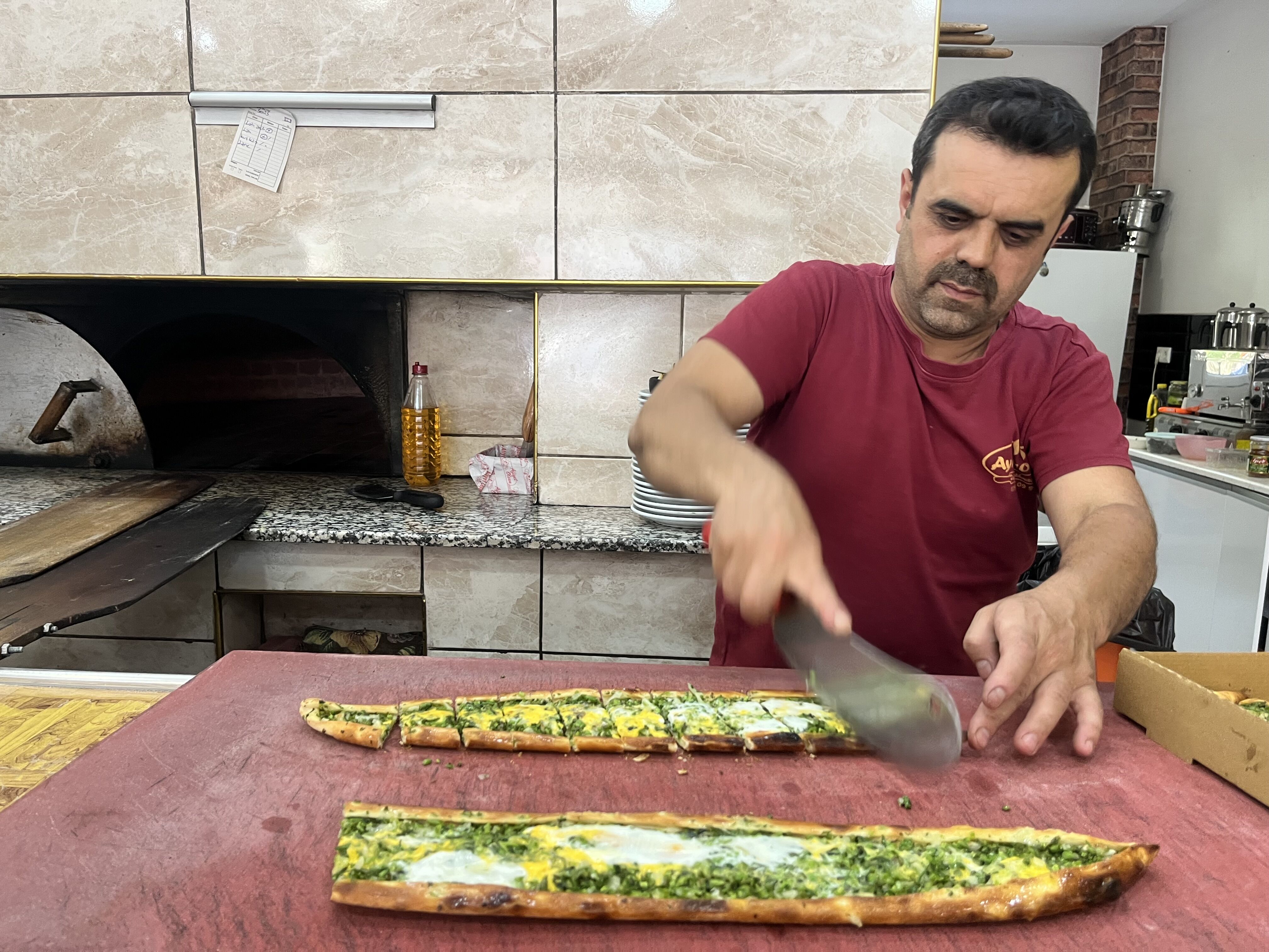 Aydın’ın dağlarında yetişen sarmaşık otu pide ile buluştu