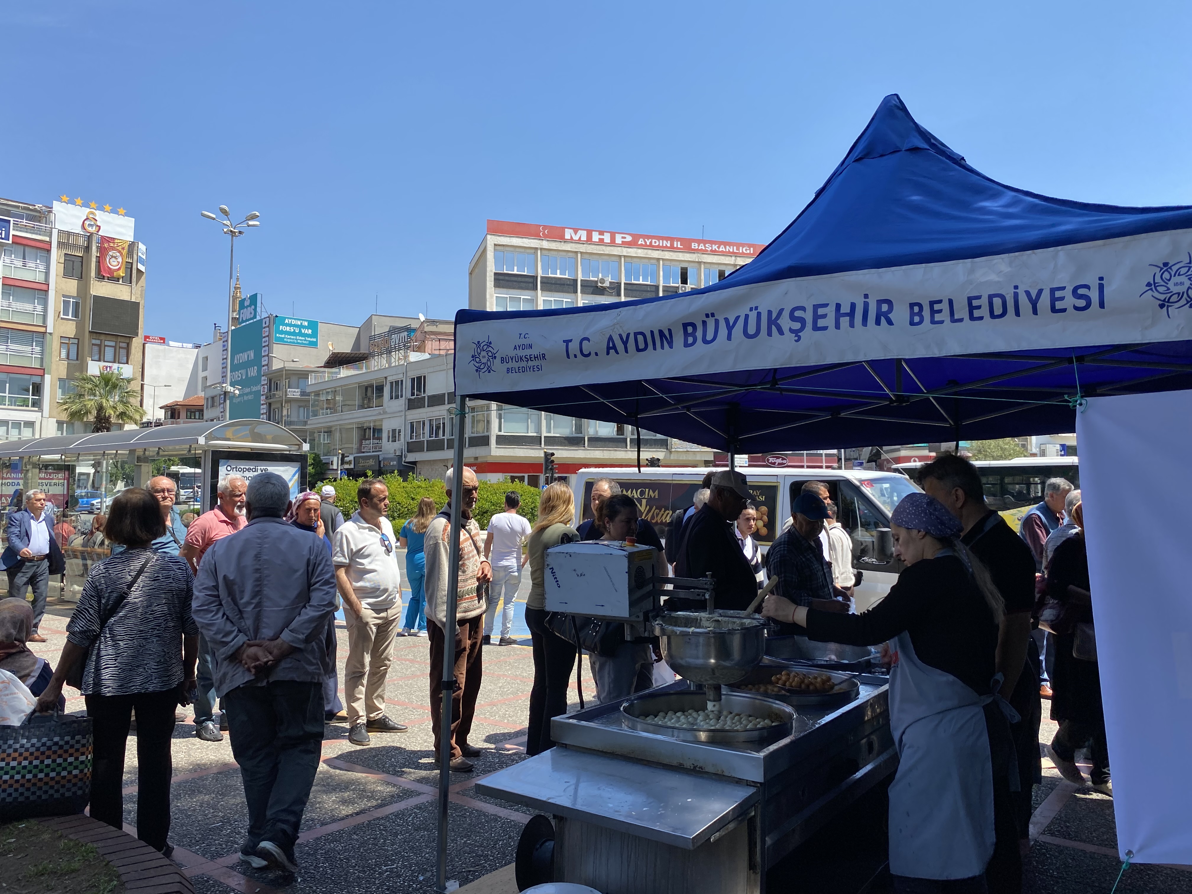 Aydınlı gazeteci Erman Çetin için lokma hayrı 