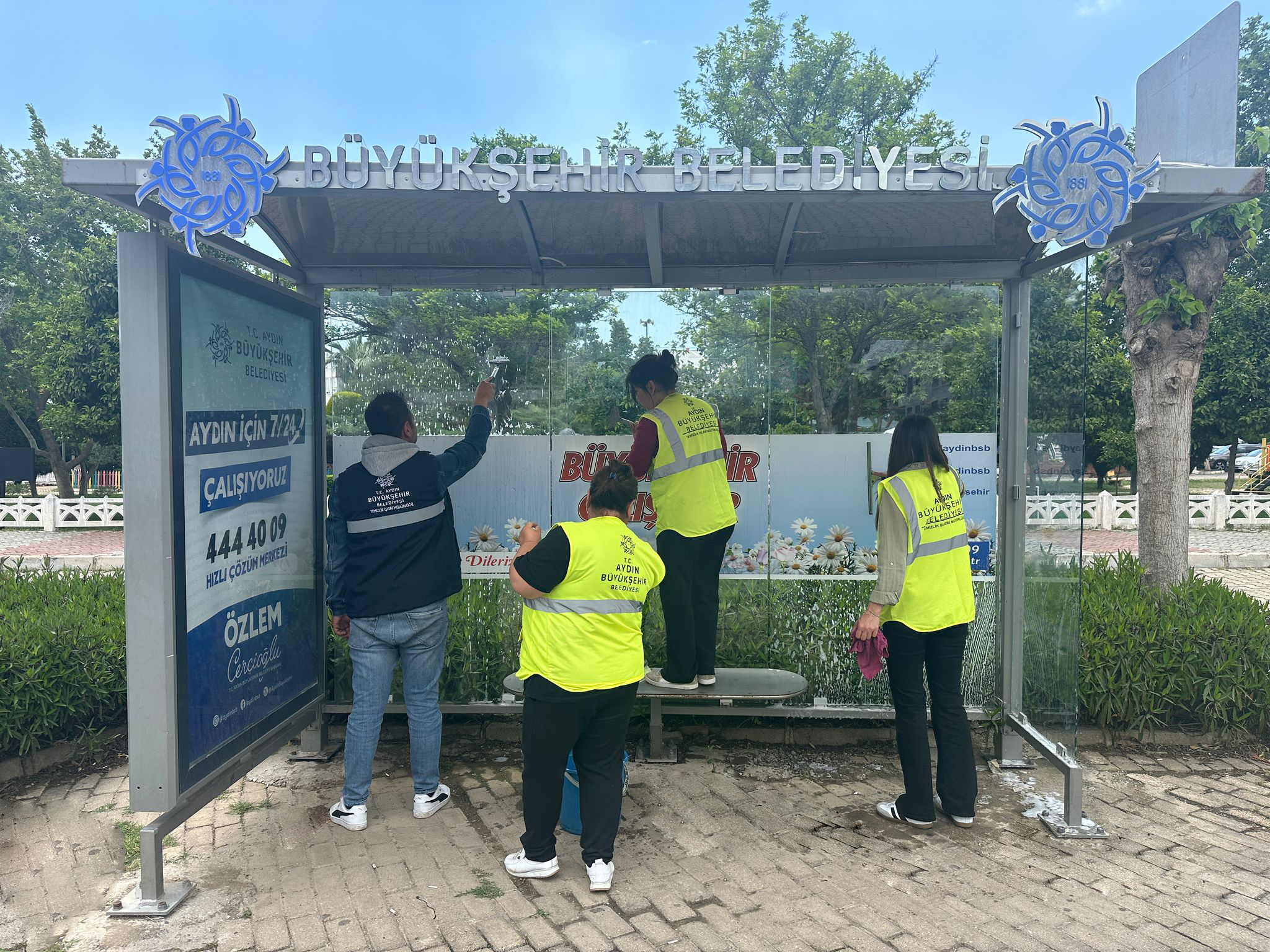 Büyükşehir Belediyesi’nin Didim’de çalışmaları sürüyor