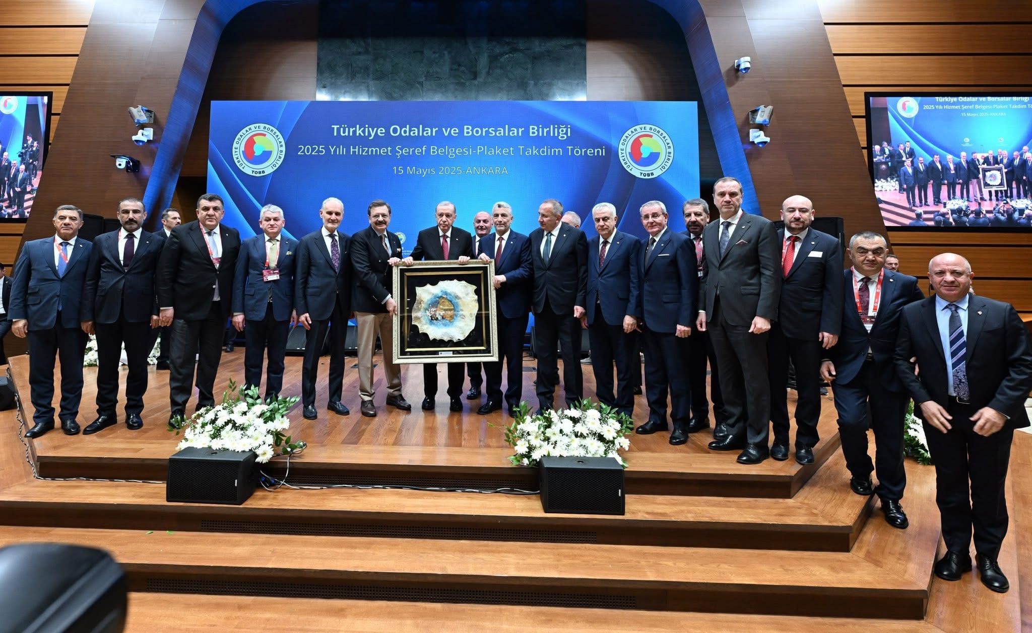 İş dünyasının sorunlarını Cumhurbaşkanı Erdoğan’a anlattılar