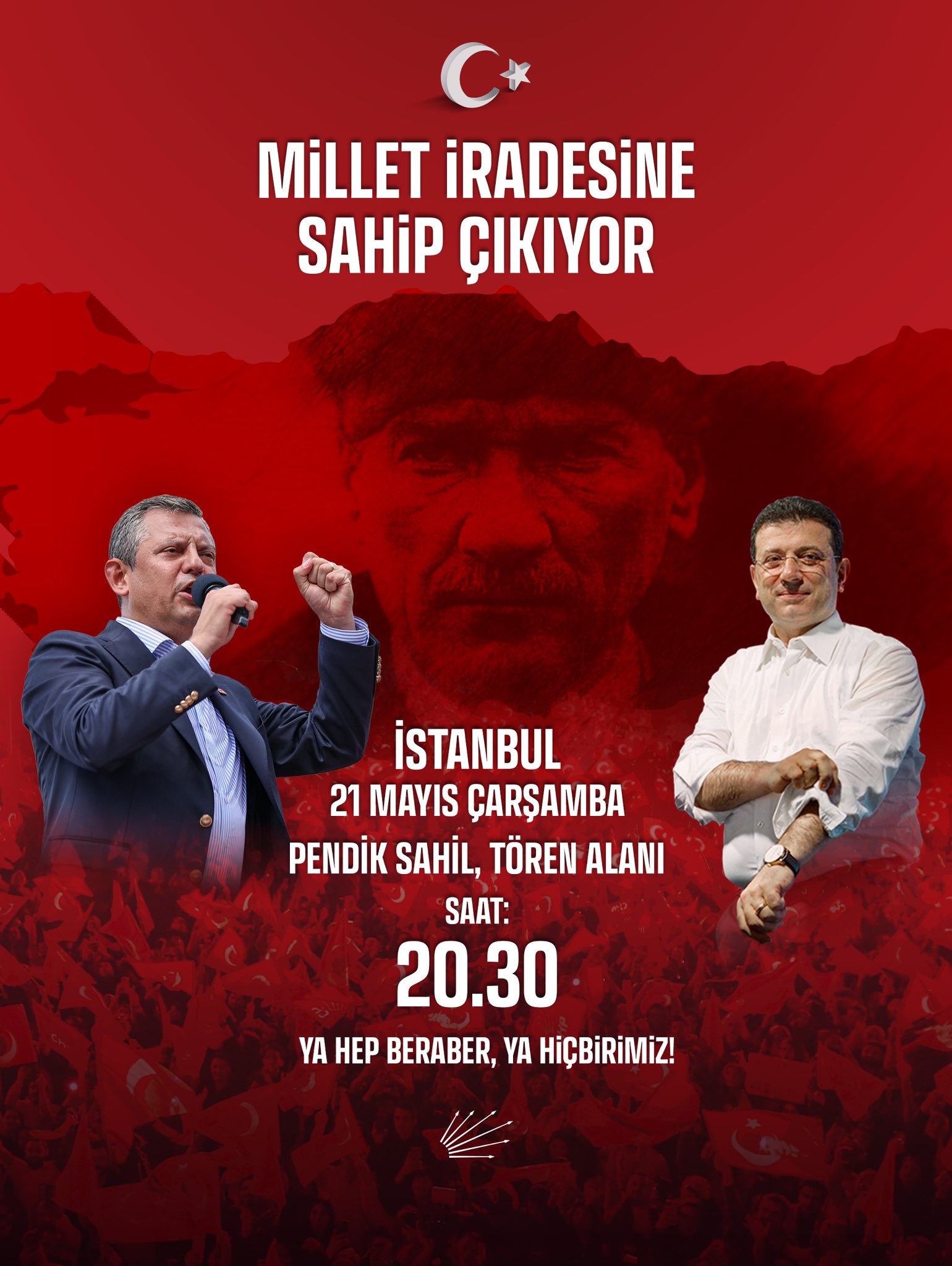 Chpli Tezcandan Miting Daveti Bu Milletin Basini Asla One Egdirmeyecegiz 569505 162D10951Af7E048E5A9D2801D395Aeb