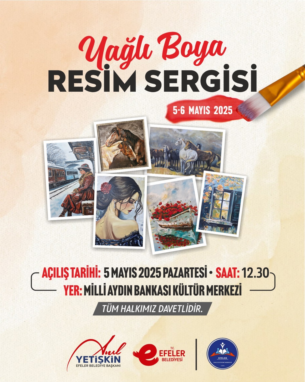 Efeler'de resim sergisi açılıyor