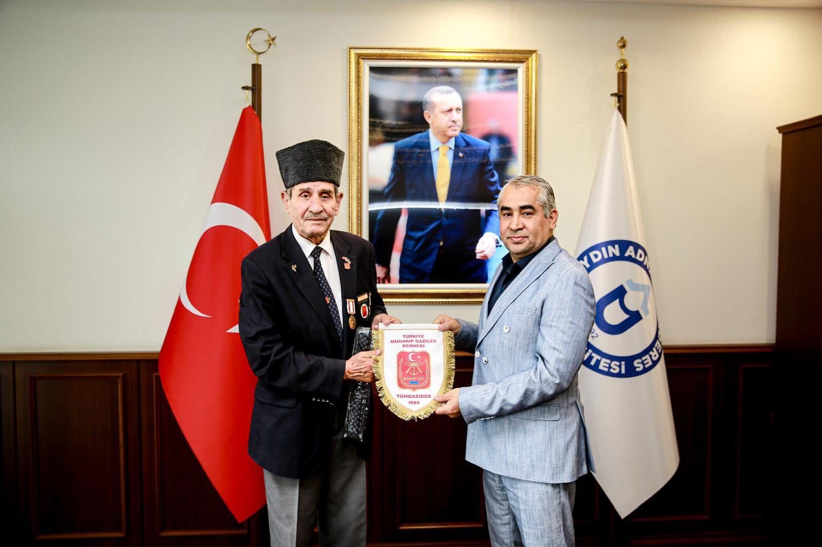 Gazilerden Rektor Kente Ziyaret 572384 201C2B442D69Ef978Ad77B04Be67D9C5