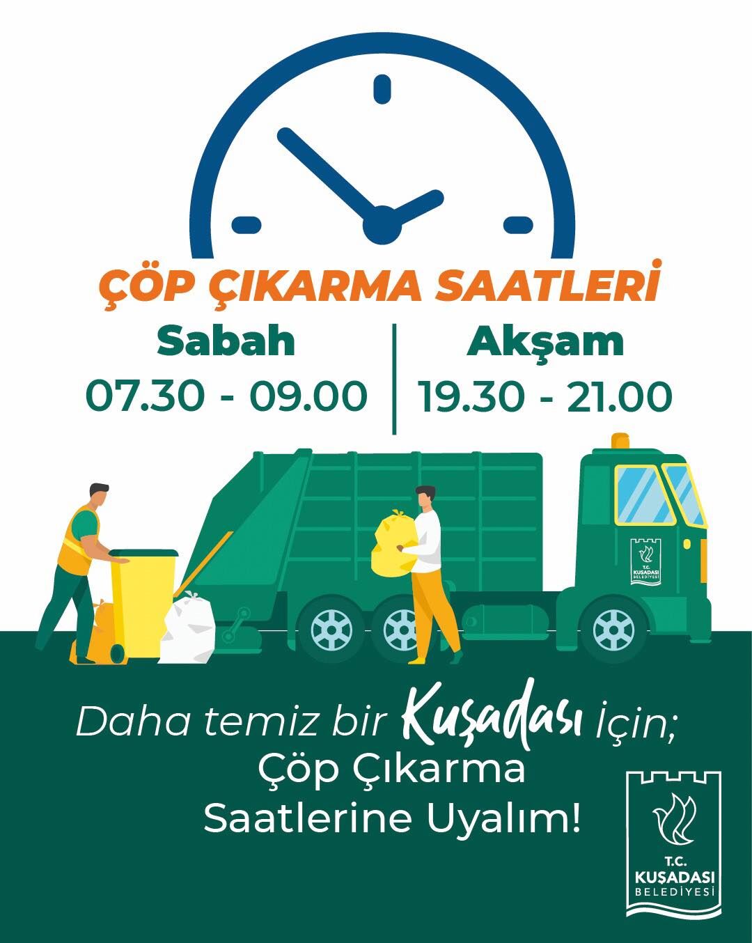 Kusadasi Kent Temizliginde Yeni Donem Cop Saati Uygulamasi 567563 E9B6Cb04Ad515377C7Dd34D3C3953109