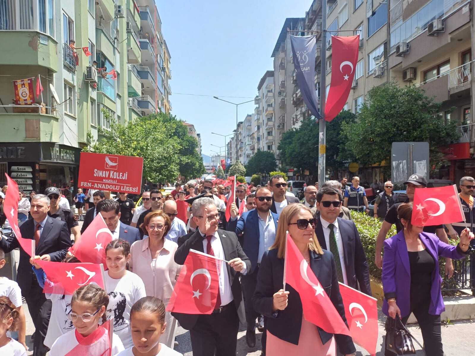 Nazilli’de 19 Mayıs coşkuyla kutlandı