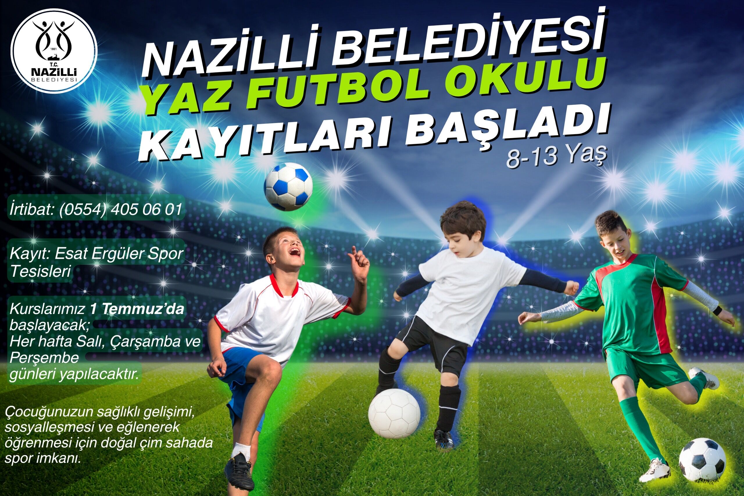 Nazillide Bu Yaz Futbol Coskusu Yasanacak Kayitlar Basladi 571183 Fb67E918D2001A824C3A806B4Bb418B7