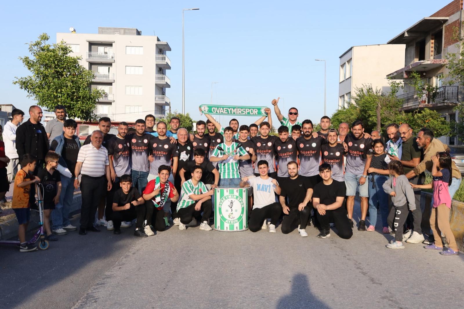 Ovaeymir’in tarihi başarısı: Halı sahada kurulan kulüp Bölgesel’e yükseldi! 