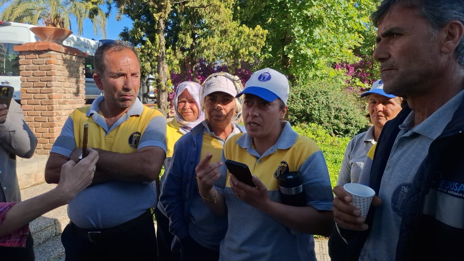 Didim Belediyesi’nde işçiler eylemde!