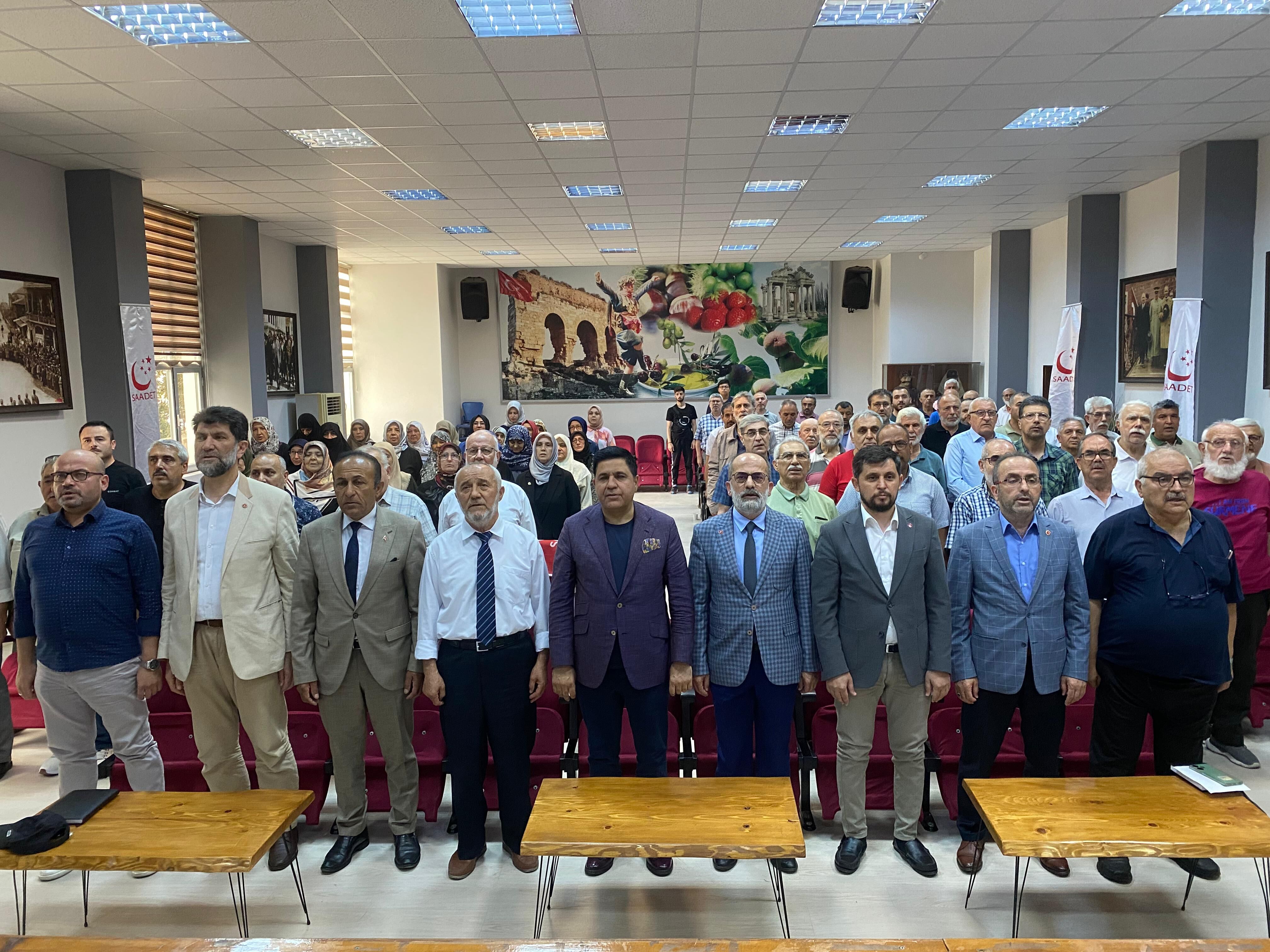 SP’li Grup Başkanı Kaya Aydın’da