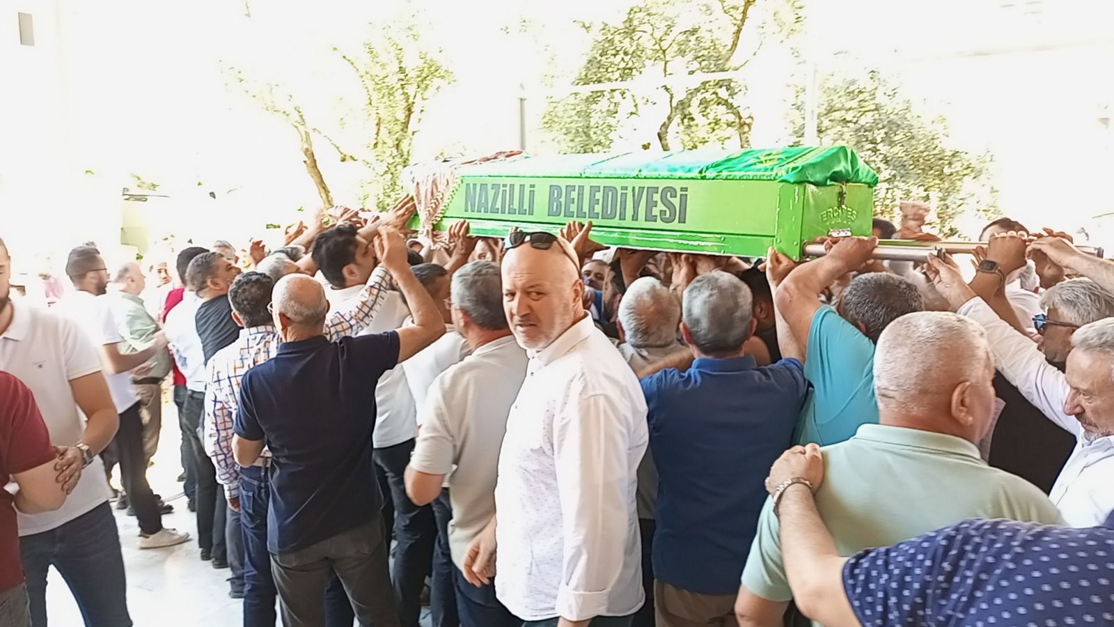 Nazilli’de Hacı Sıddıka Gözdaş son yolculuğuna uğurlandı