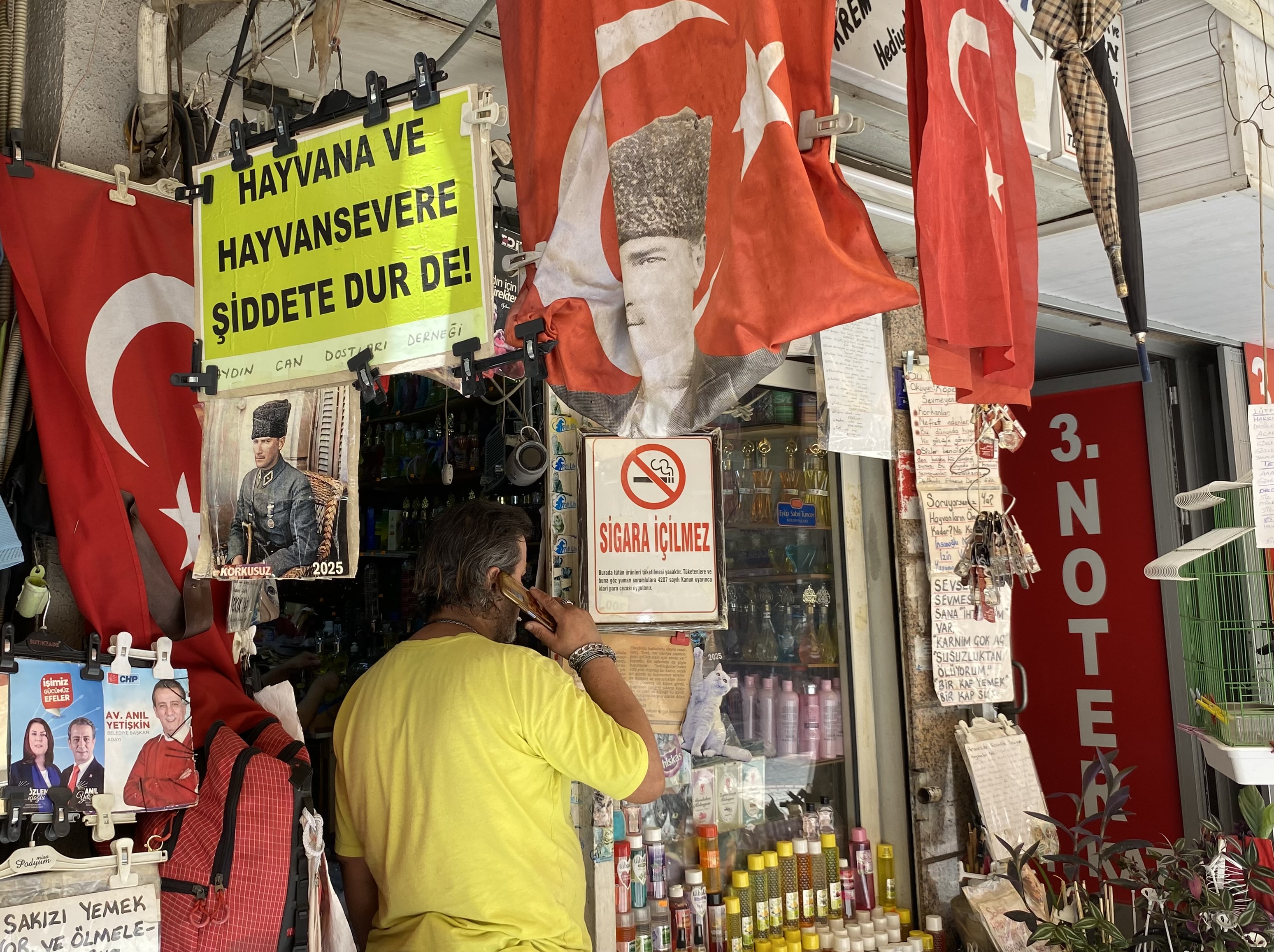 Aydın’da bir işletmeden farkındalık mesajı: Hayvanseverlerden tam not aldı 