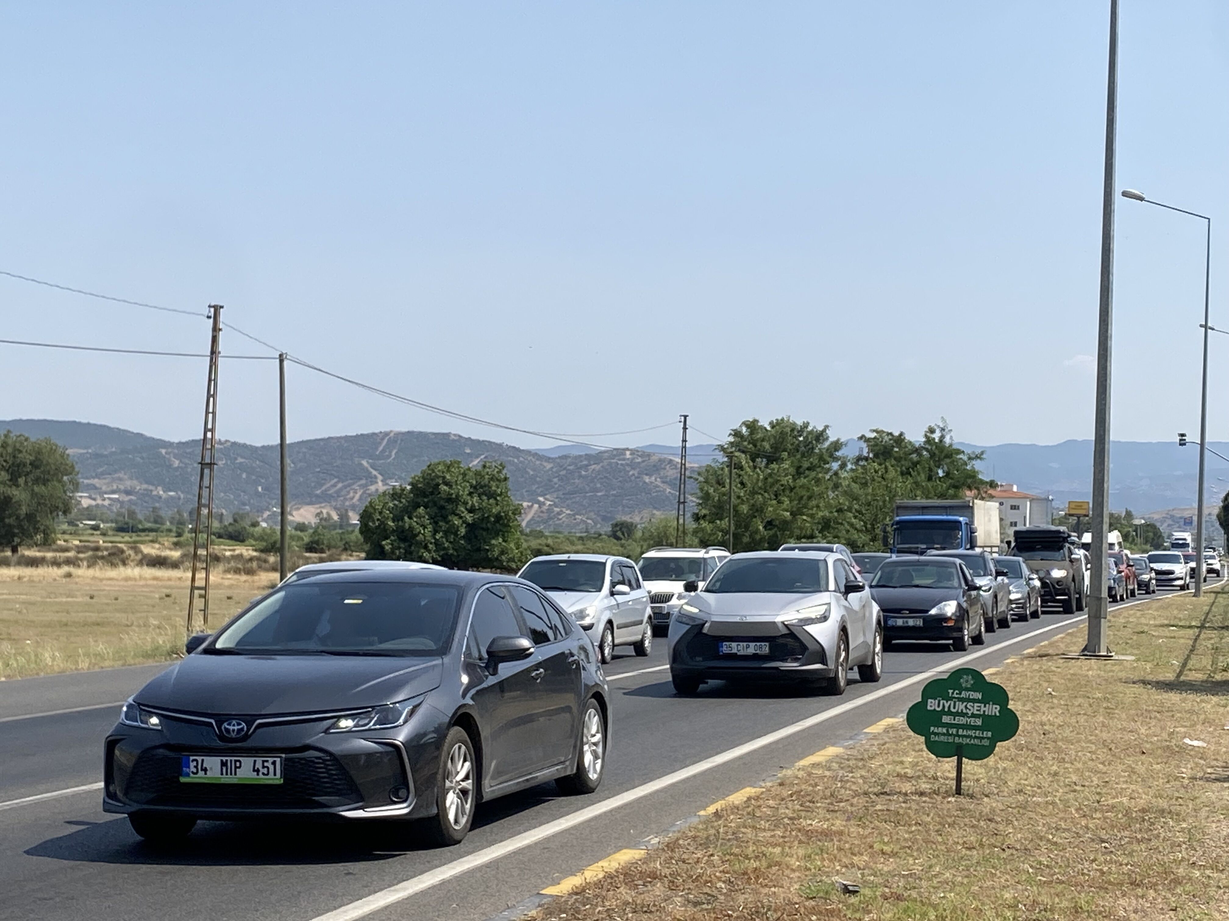 Aydın’da trafik durma noktasına geldi