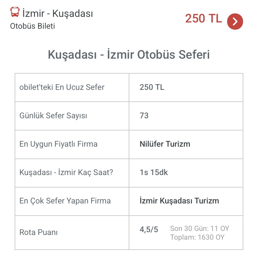 Efeler'den Kuşadası’na yolculuk maliyeti dudak uçuklattı
