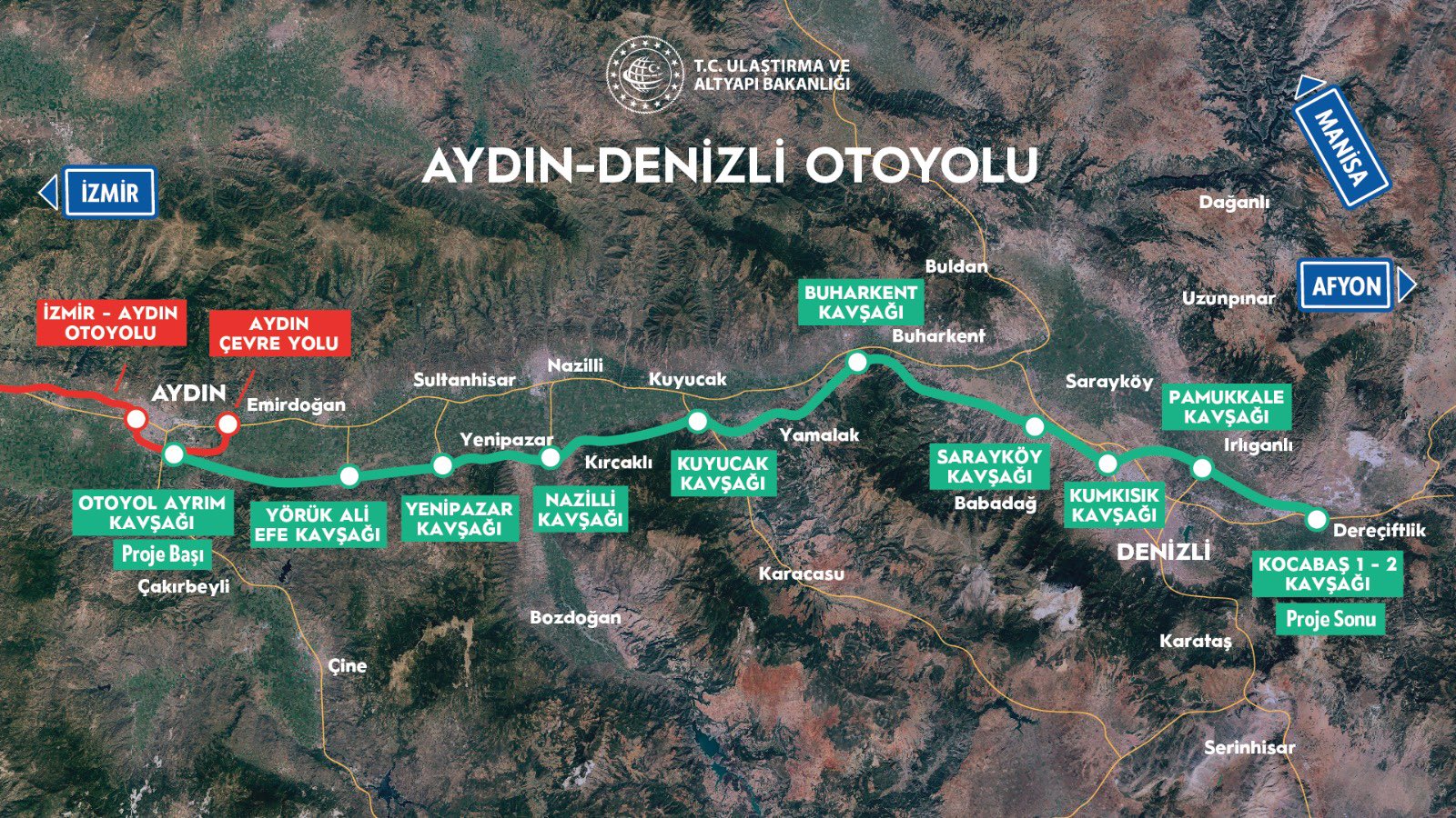 Aydinin Otoyol Agi Genisliyor Aydin Denizli Otoyoluna 4 Ilceden Yeni Baglanti Acilacak 575196 665E9Ab64B0C74Bf9941Dad8Ebc1Dc95