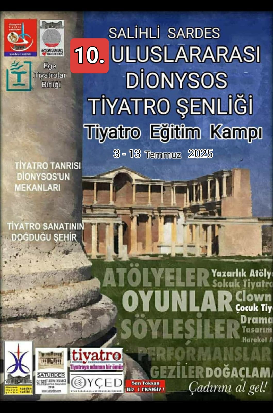 Efeler Belediyesi Şehir Tiyatrosu uluslararası şenliğe katılacak