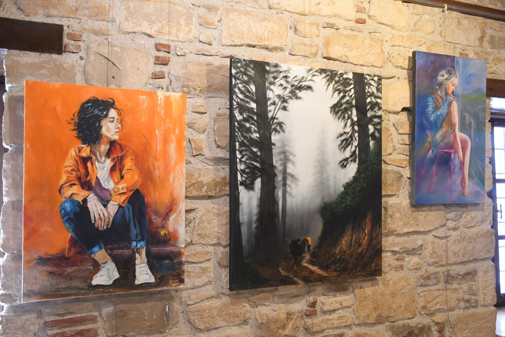 Ibramaki Sanat Galerisinde Yagli Boya Resim Sergisi 579851 E9E55624B09A96E38Cc3E968Cd4D4524