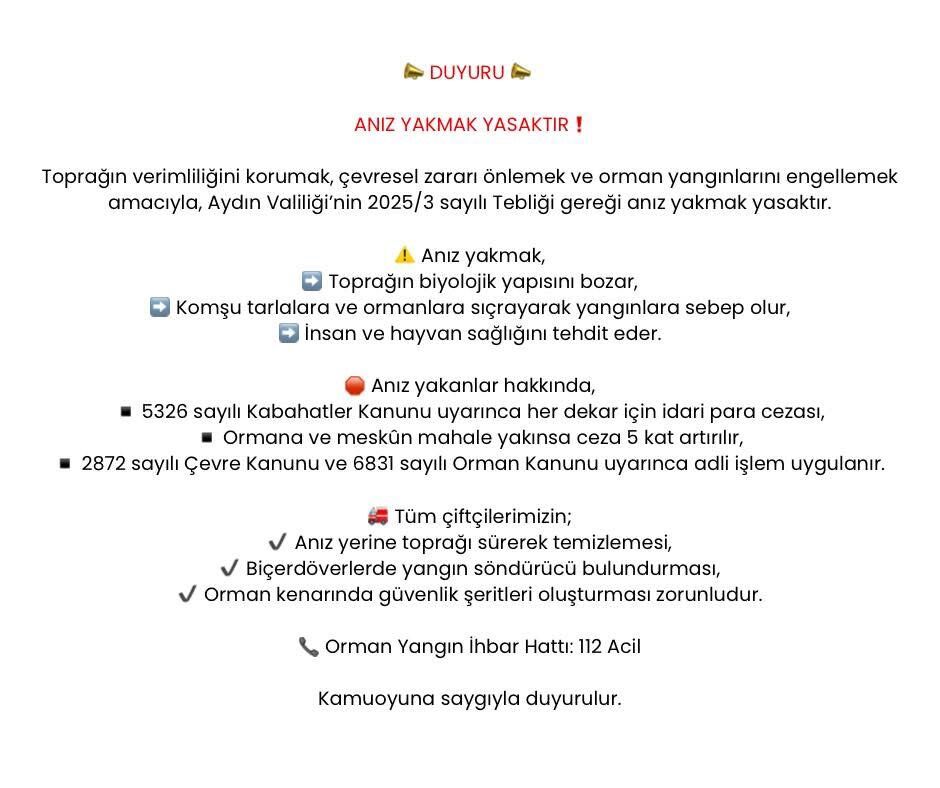 Aydınlılara uyarı: “Cezası ağır, riski büyük!”