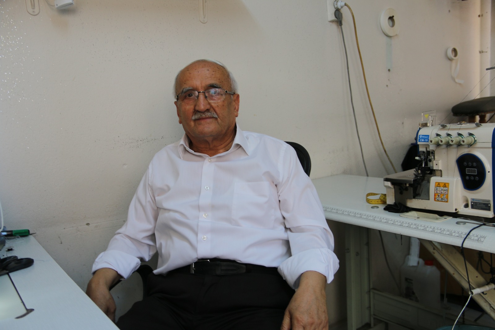 Nazilli’de kumaşa hayat veren usta: 57 yıldır mesleğine tutkuyla bağlı 