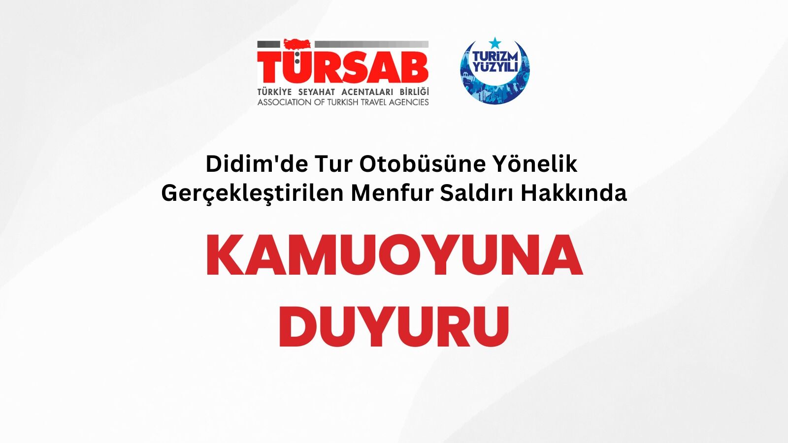 Tursab Didimdeki Tur Otobusune Saldiriyi Kinadi Tursabtan Didimdeki Cirkin Saldiriya Kinama 574595 804Fa1Aa3127A6B6Ac4C1Fccb265011C