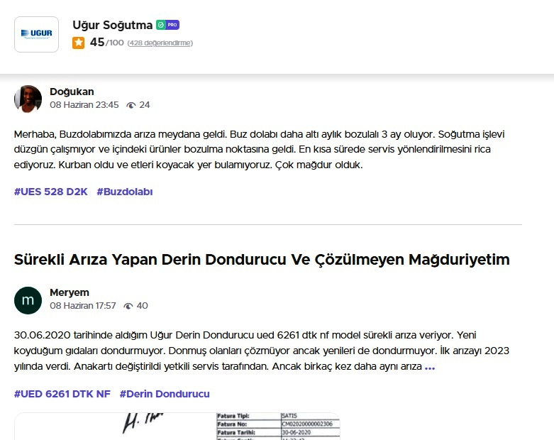 Aydın’ın derin dondurucu markası bayramda sınıfta kaldı