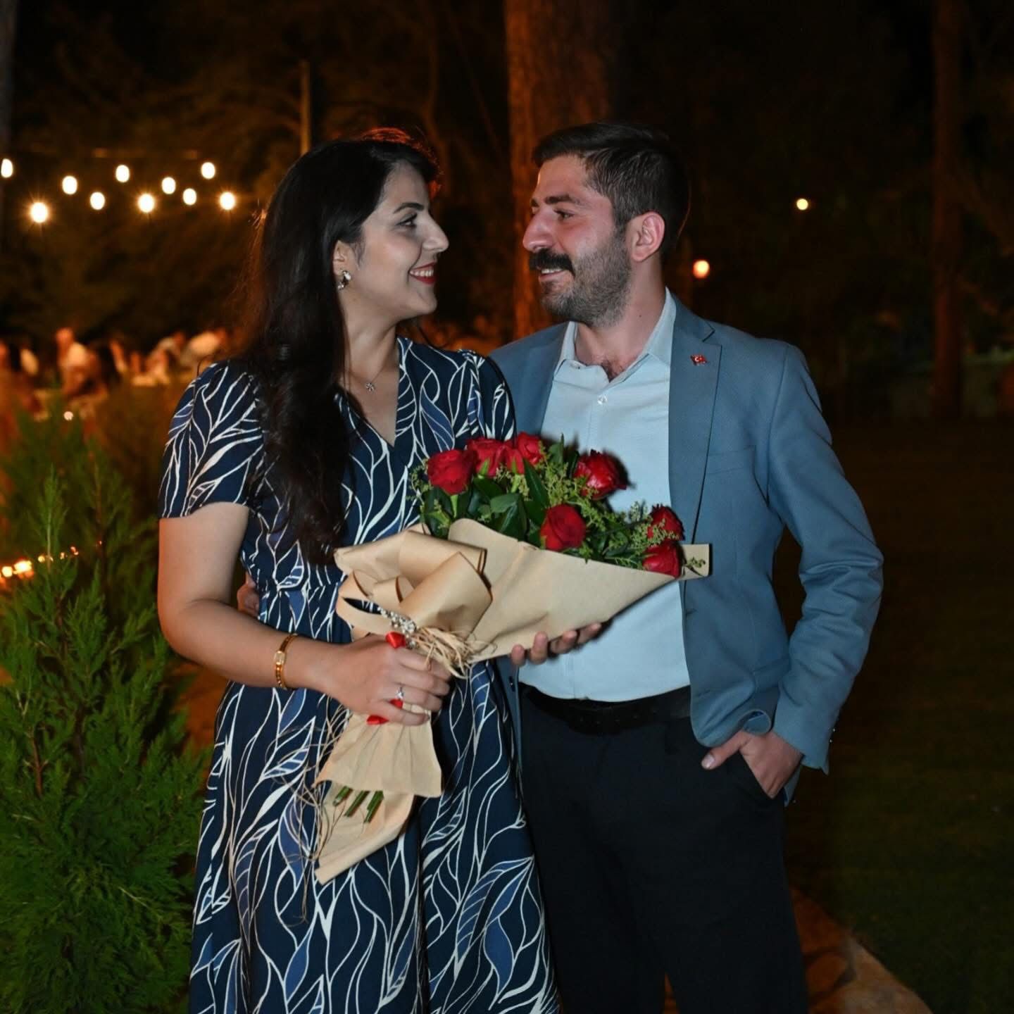 Aydın’da 10 yıl sonra gelen evlilik teklifi: Devlerin aşkı büyük olur!