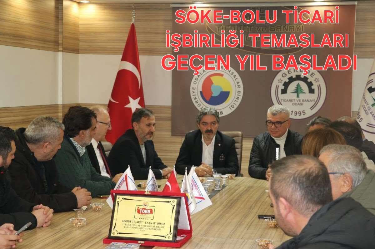 Söke ve Bolu Ticaret Odası Başkanları Amerika yolcusu