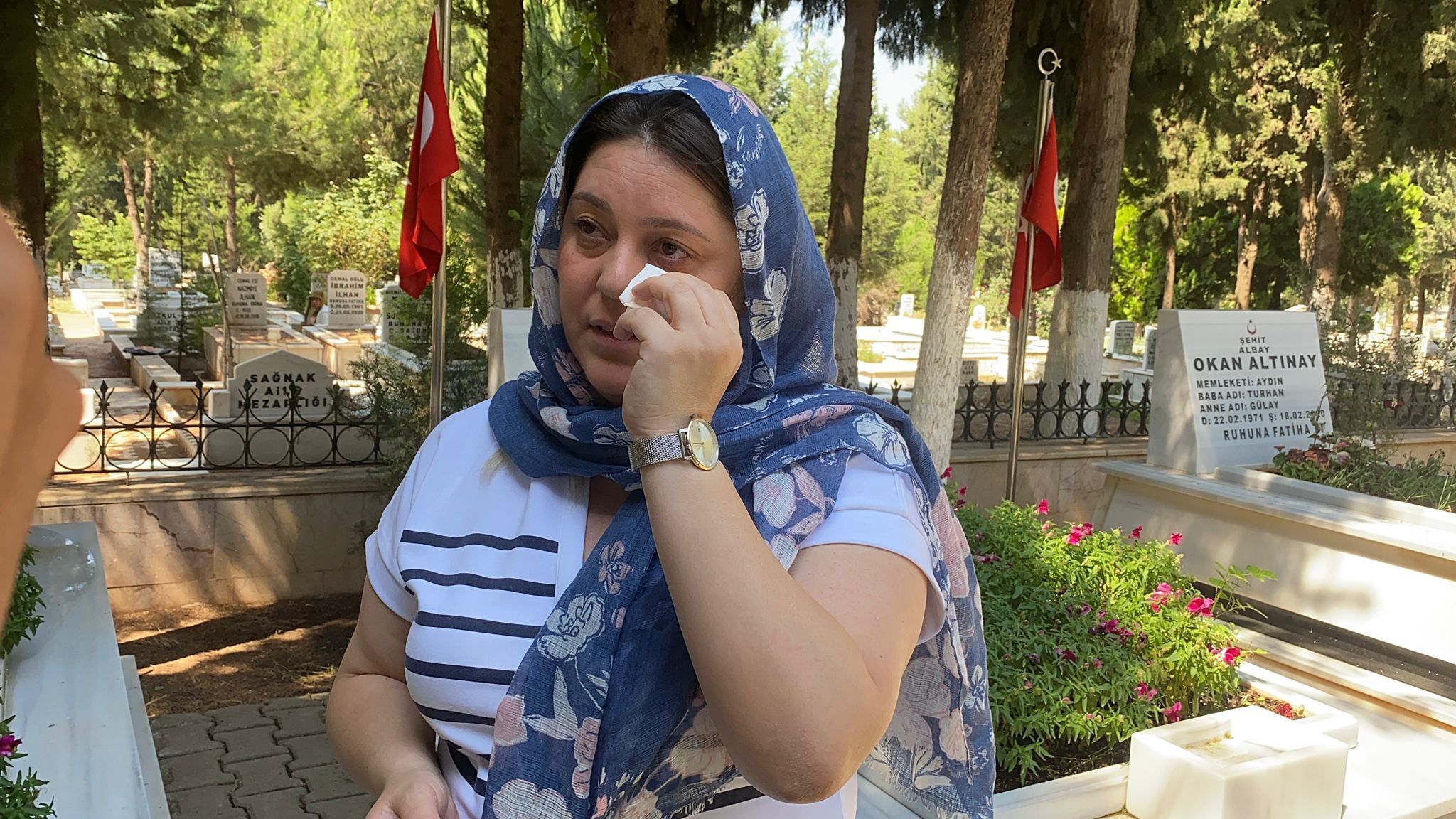 Aileler yarım kaldı! Şehitlik ziyaretinde duygu dolu anlar