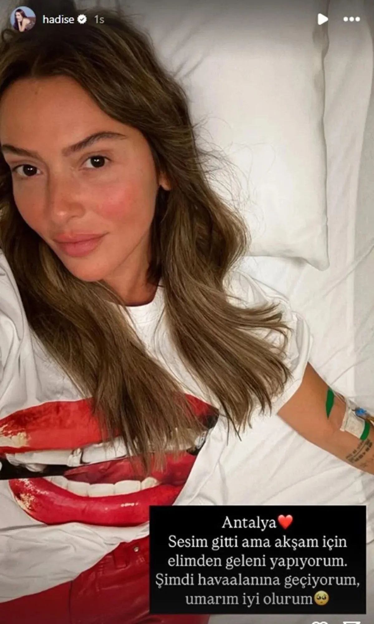 Hadise’den korkutan paylaşım!