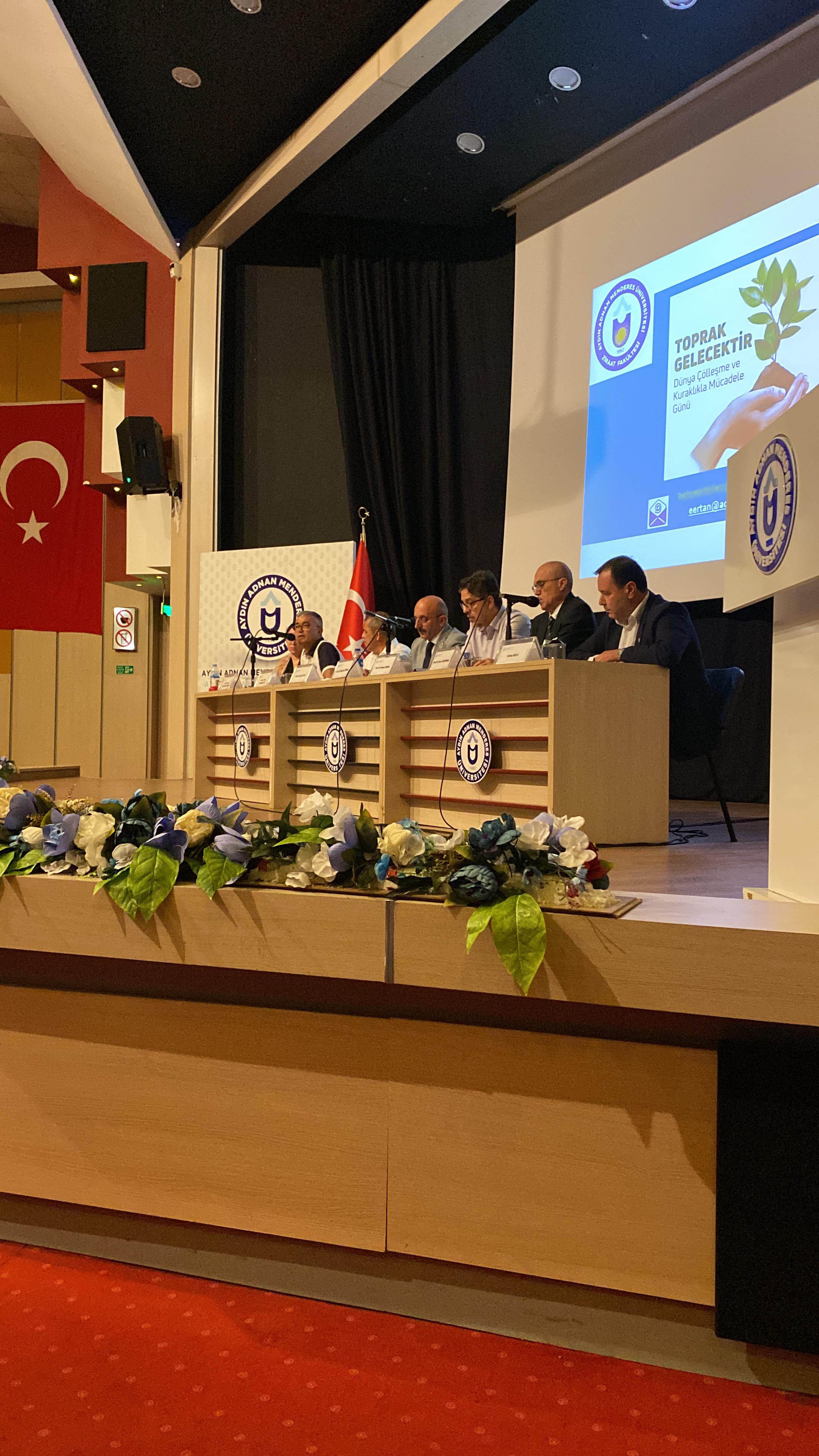 ADÜ’de kuraklığa dikkat çekildi 