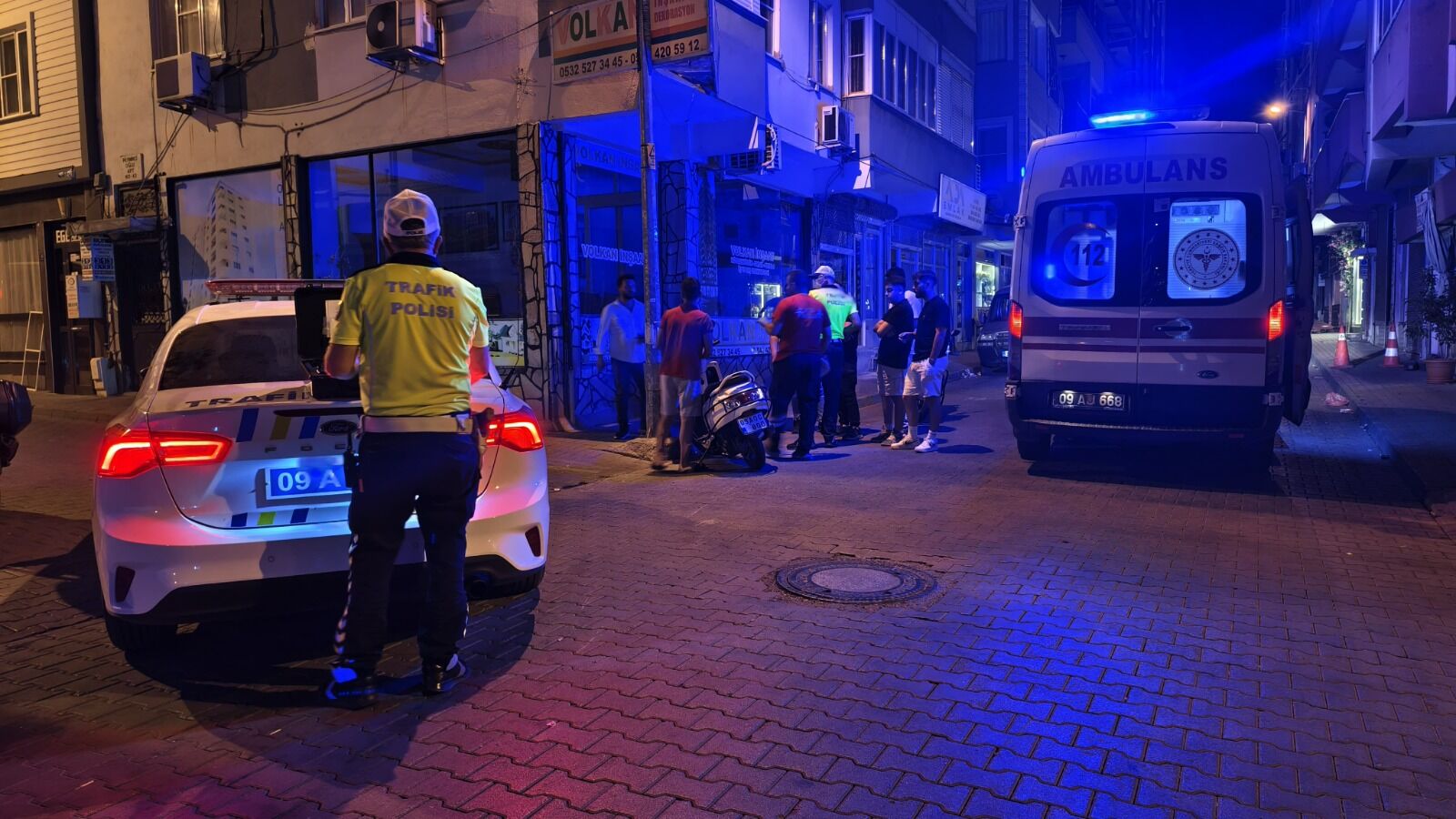 Nazilli’de korkunç kaza! 1 yaralı