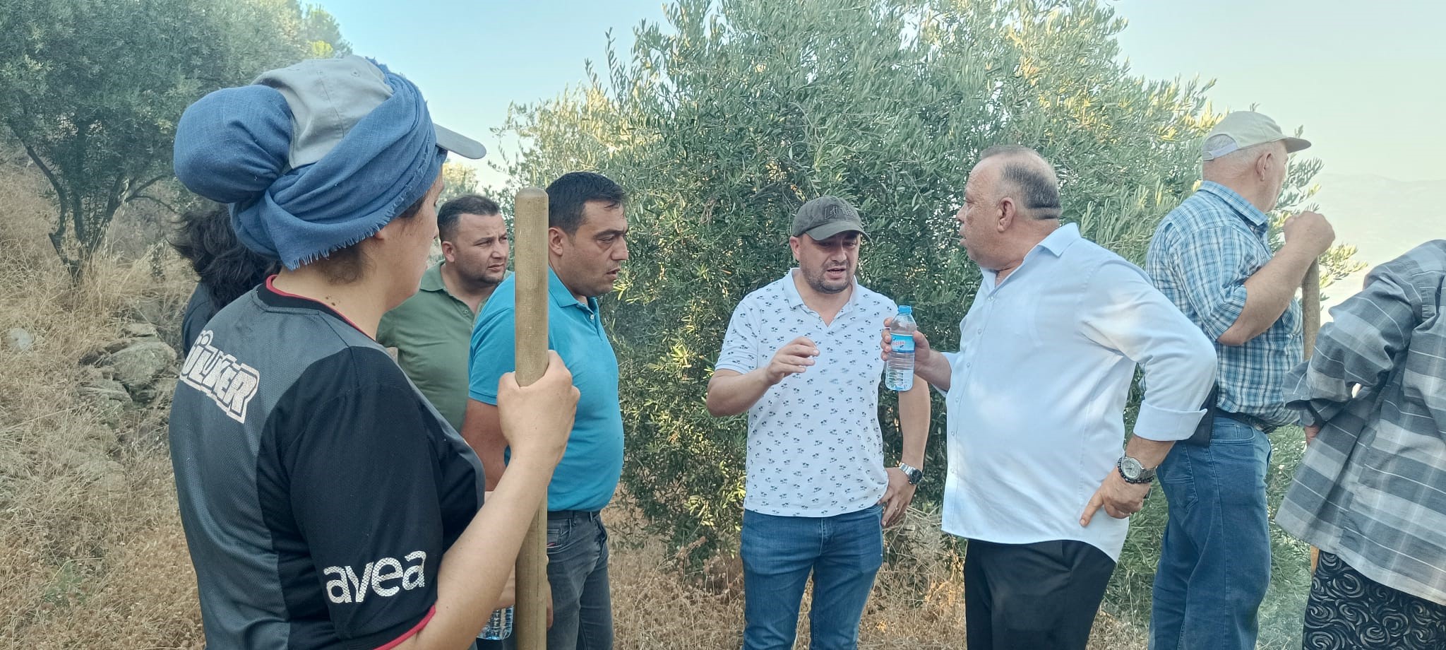 Bozdoğanda yangın kontrol altına alındı: Bir orman işçisi hastaneye kaldırıldı 