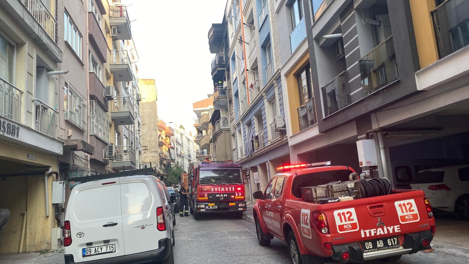 Aydın’da bir ev alevlere teslim oldu 