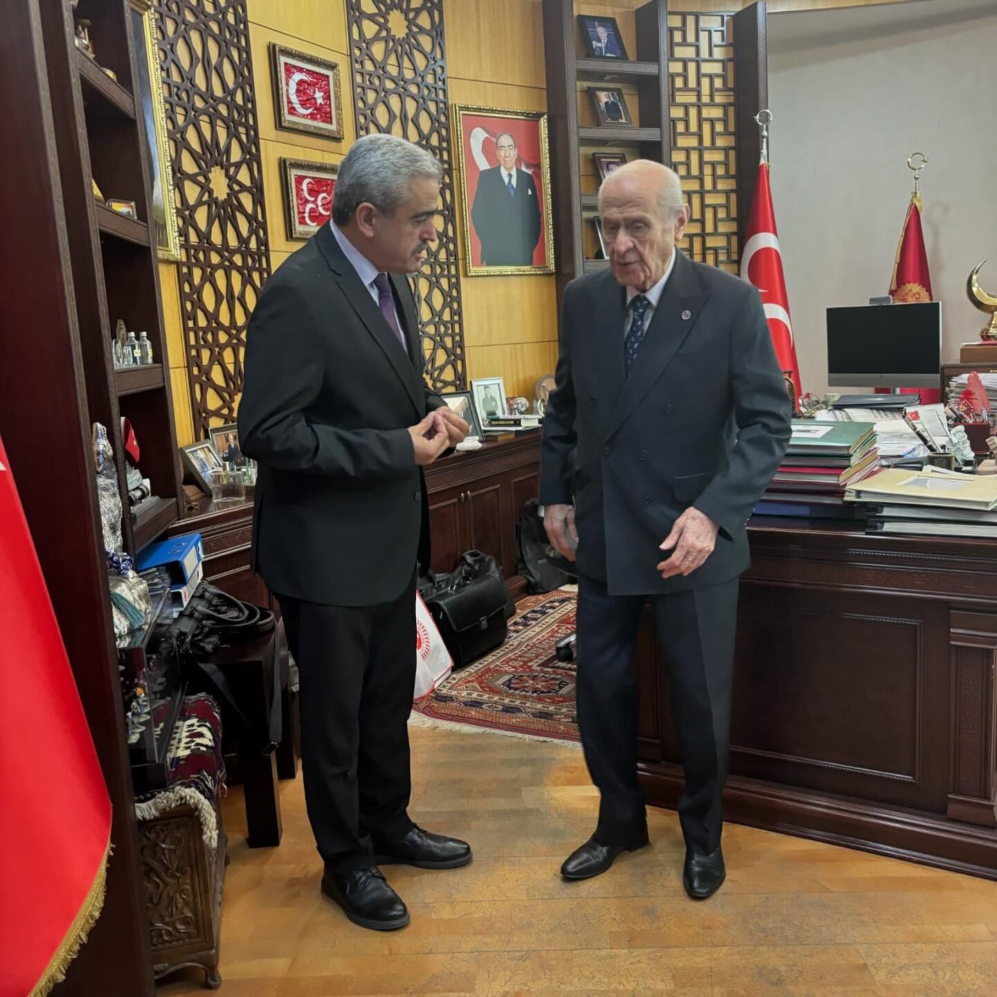 Alıcık’tan Genel Başkan Bahçeli’ye ziyaret